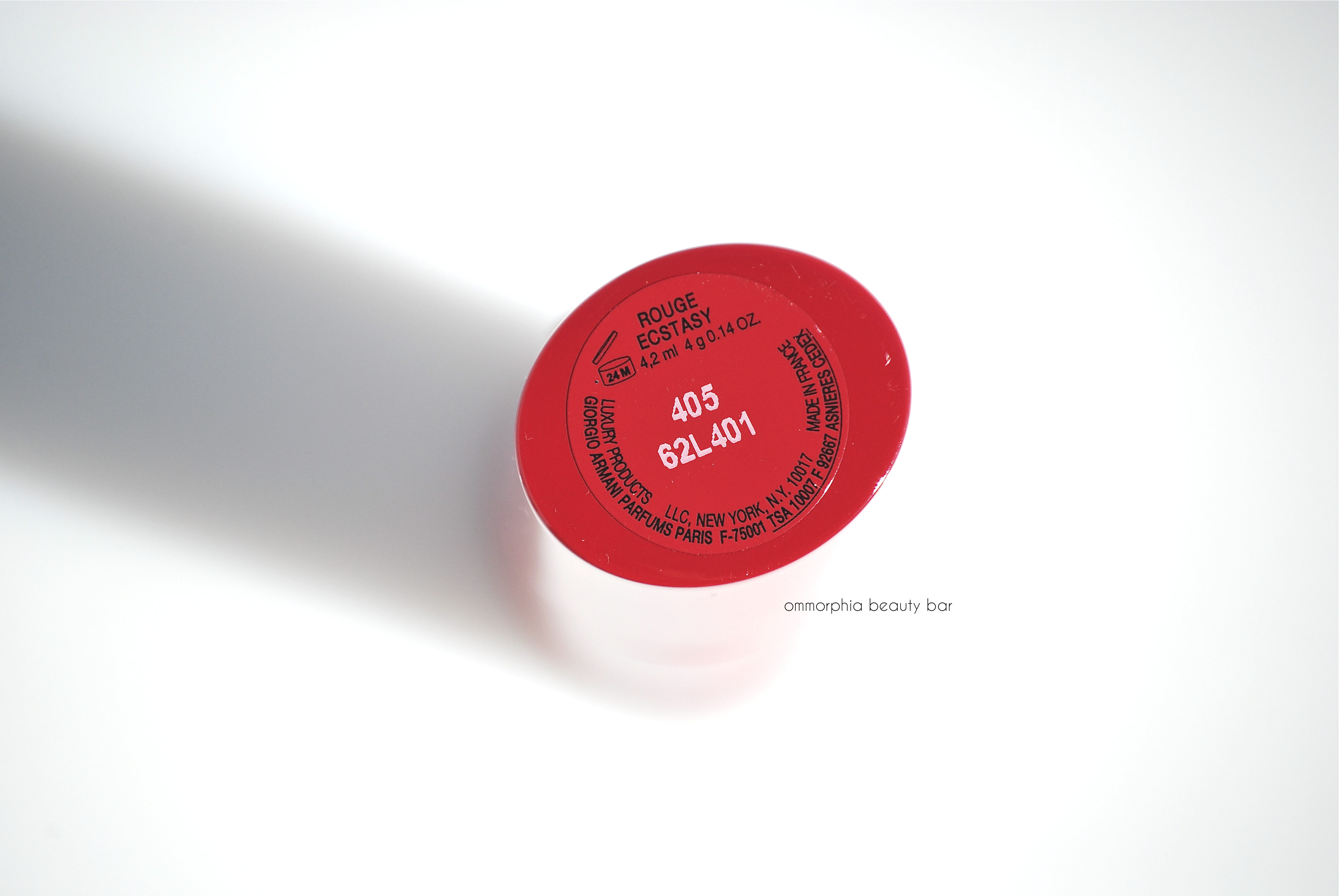 GA Rouge Ecstasy #405 Sultan label