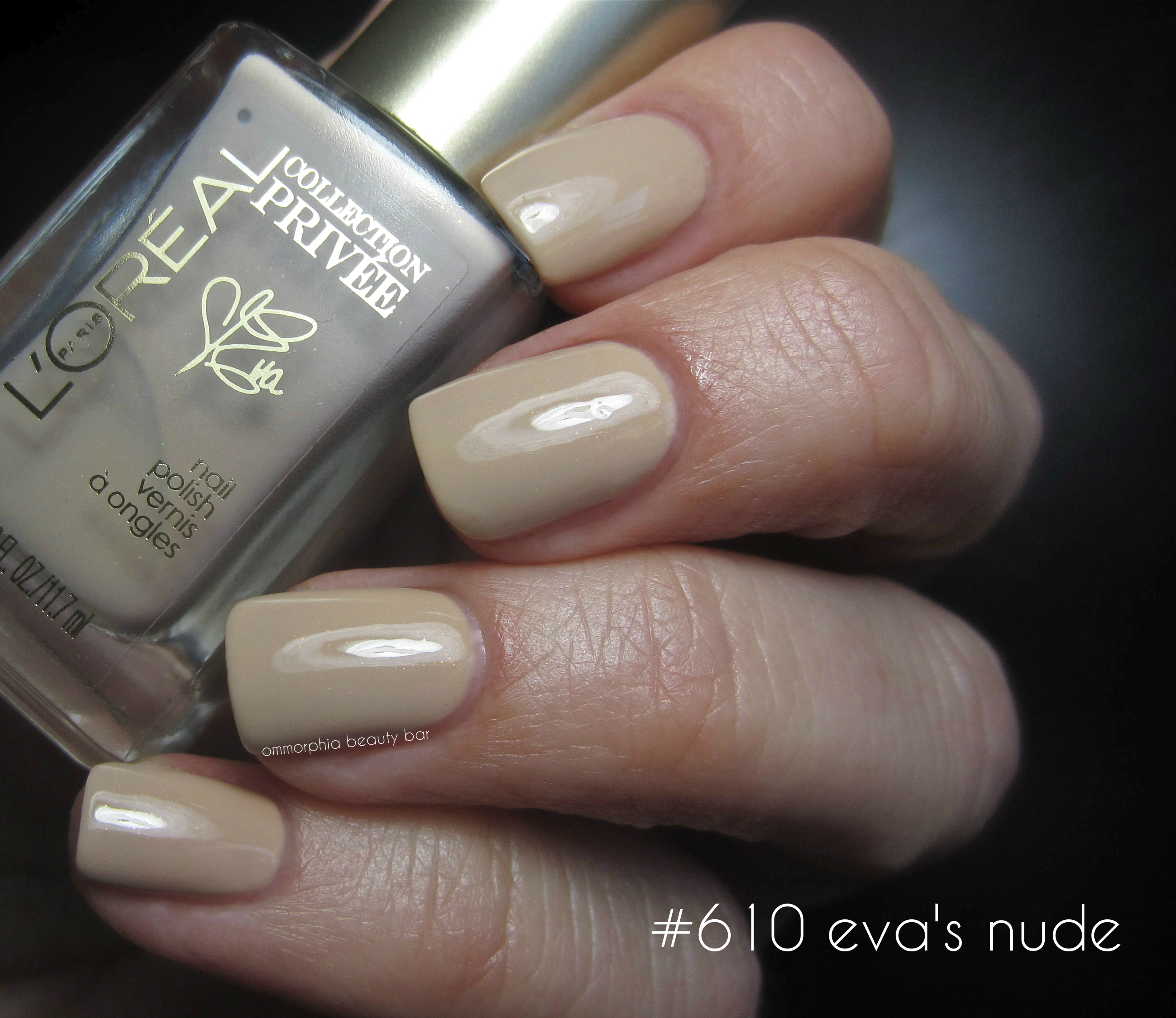 L'Oréal #610 Eva's Nude swatch