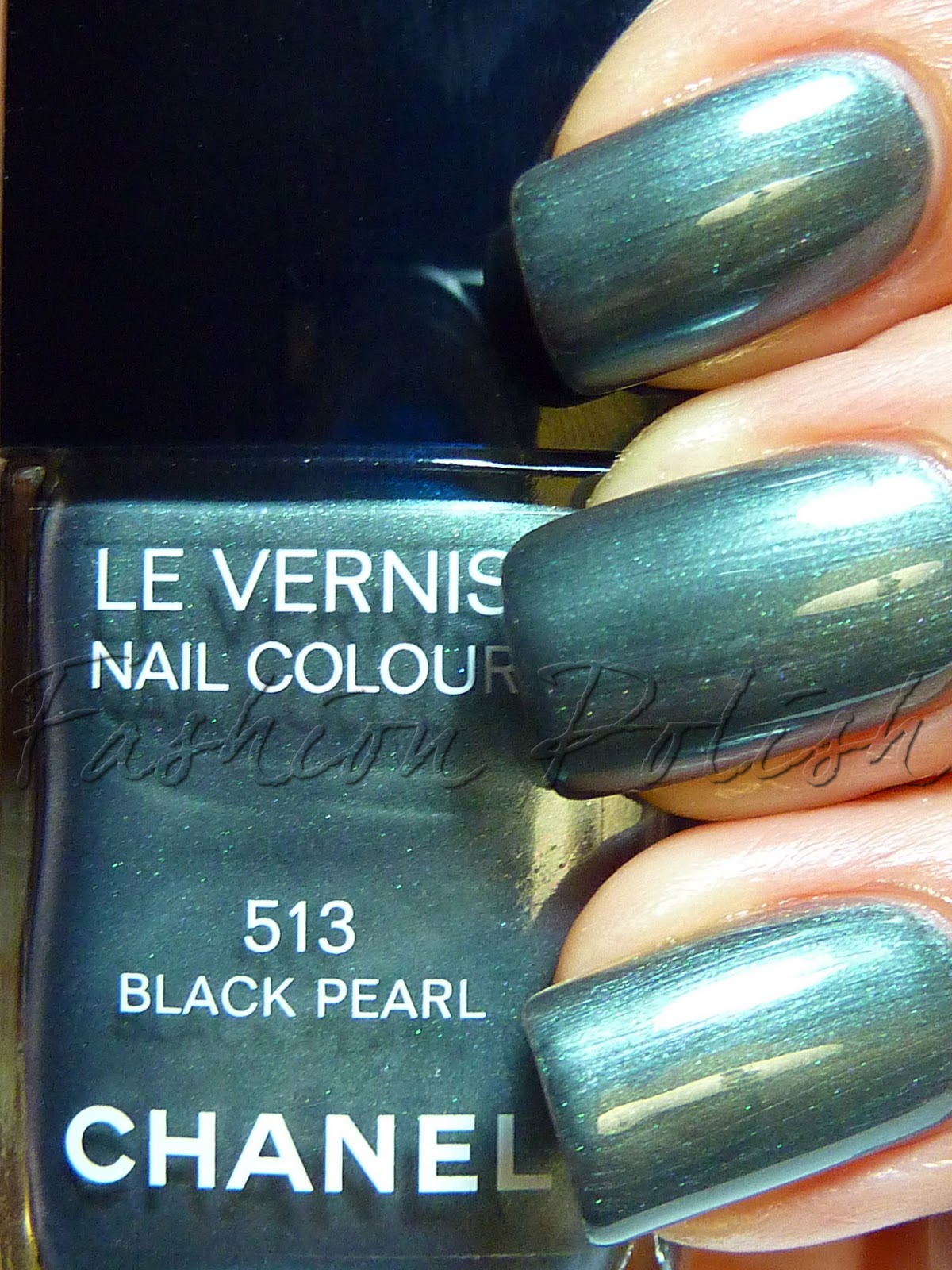chanel black pearl swatch