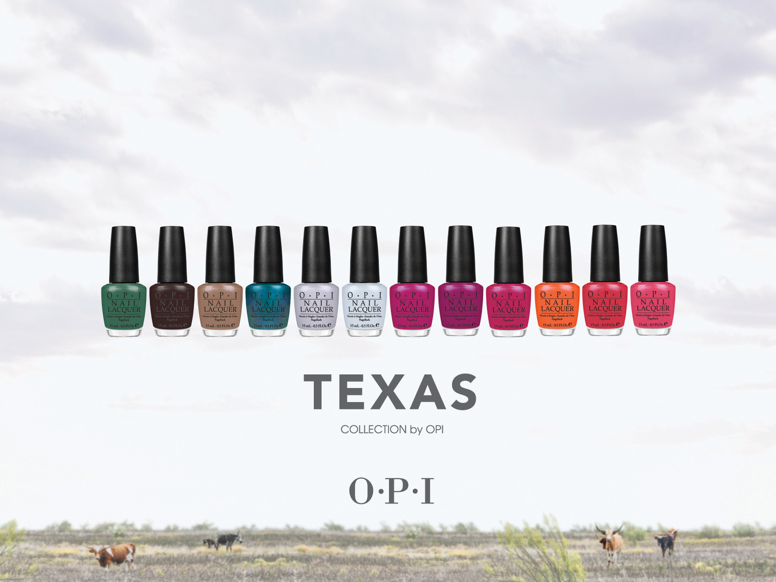 OPI Texas collection banner