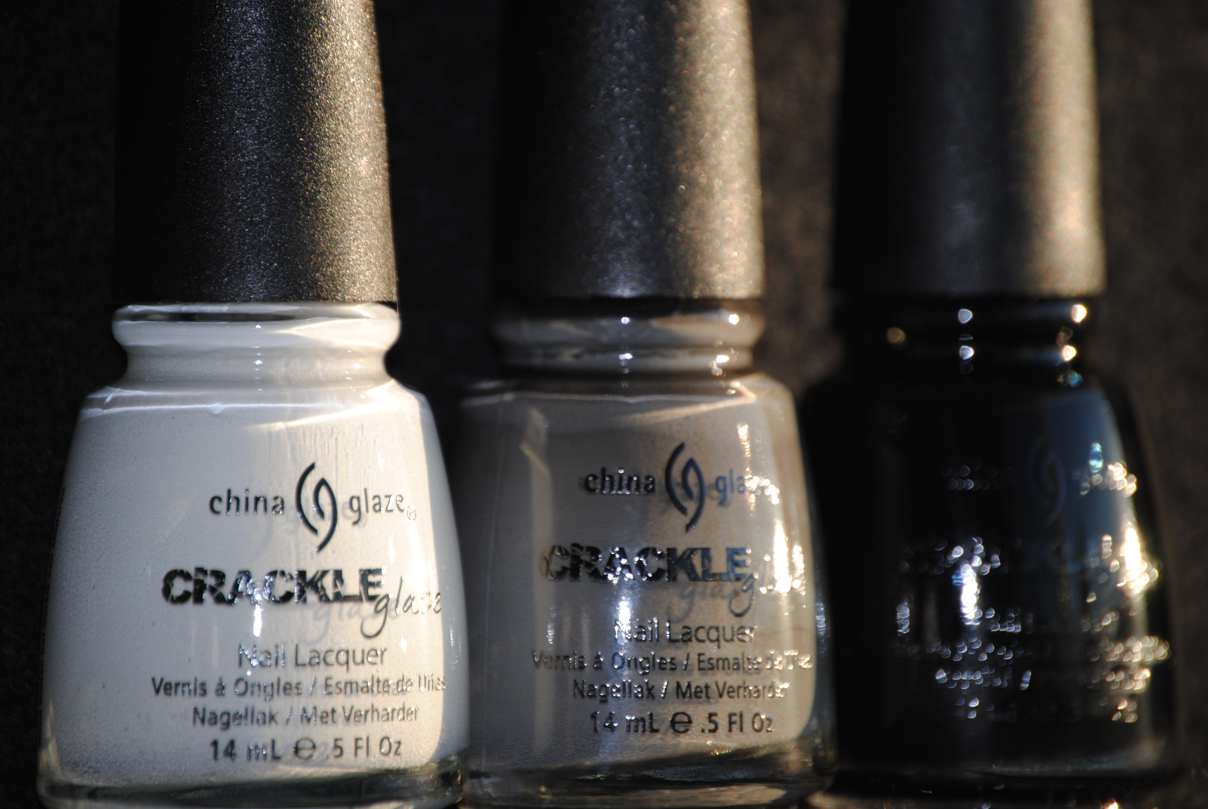 Crackle Glaze - The Darks (sunlight)