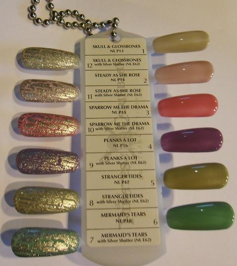 OPI Pirates of the Caribbean swatch sample