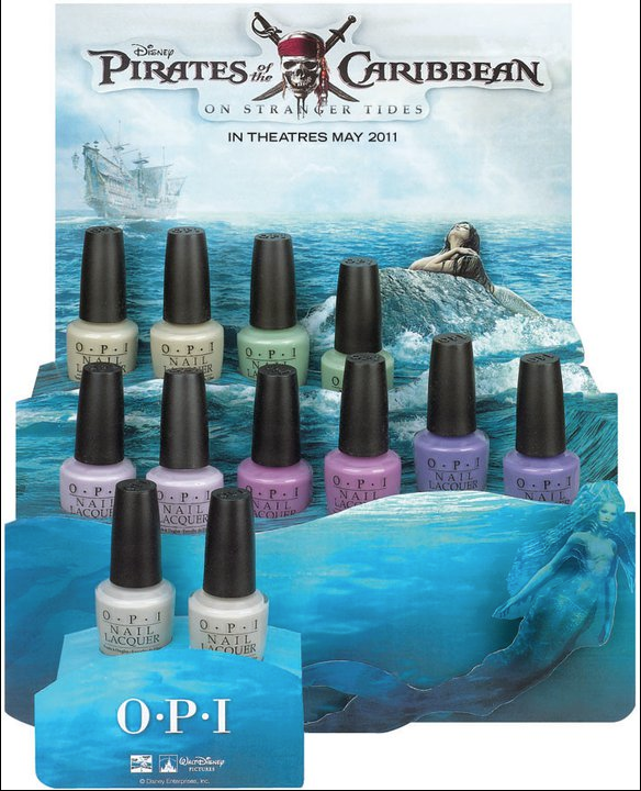 OPI Ahoy, Me Hearties Poster