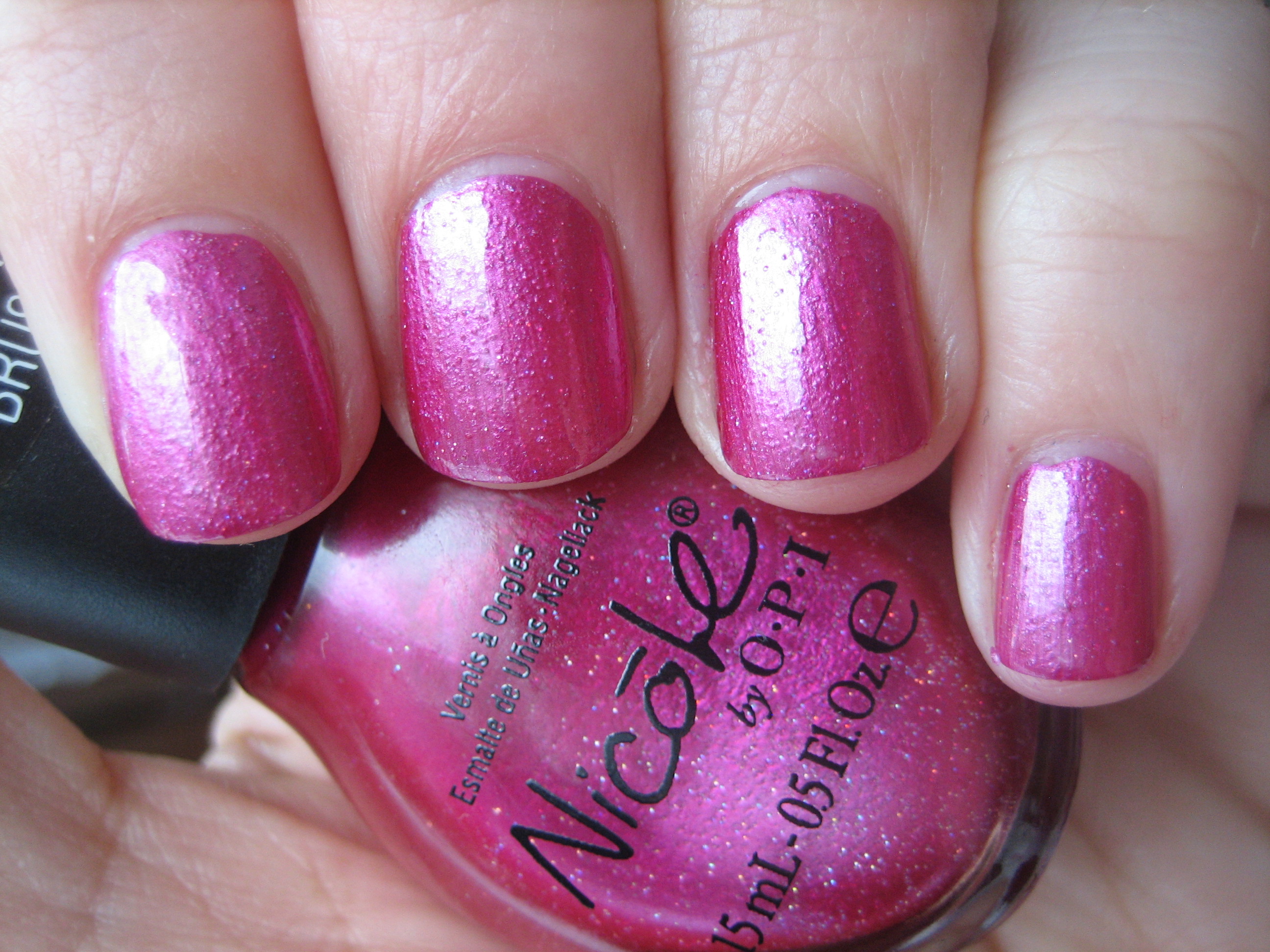 Never Give Up swatch (natural light)
