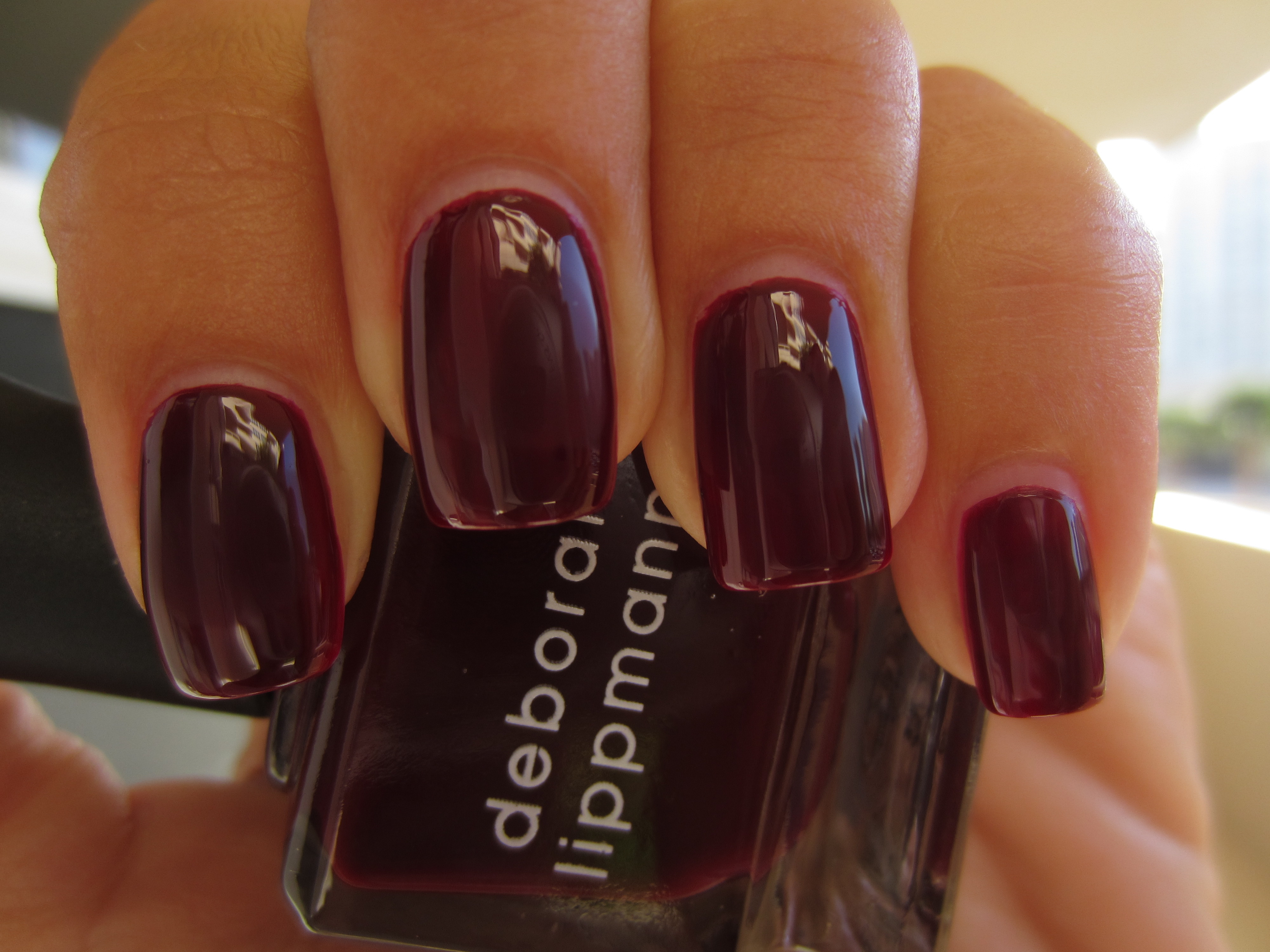 Single Ladies swatch (shaded light & top coat)