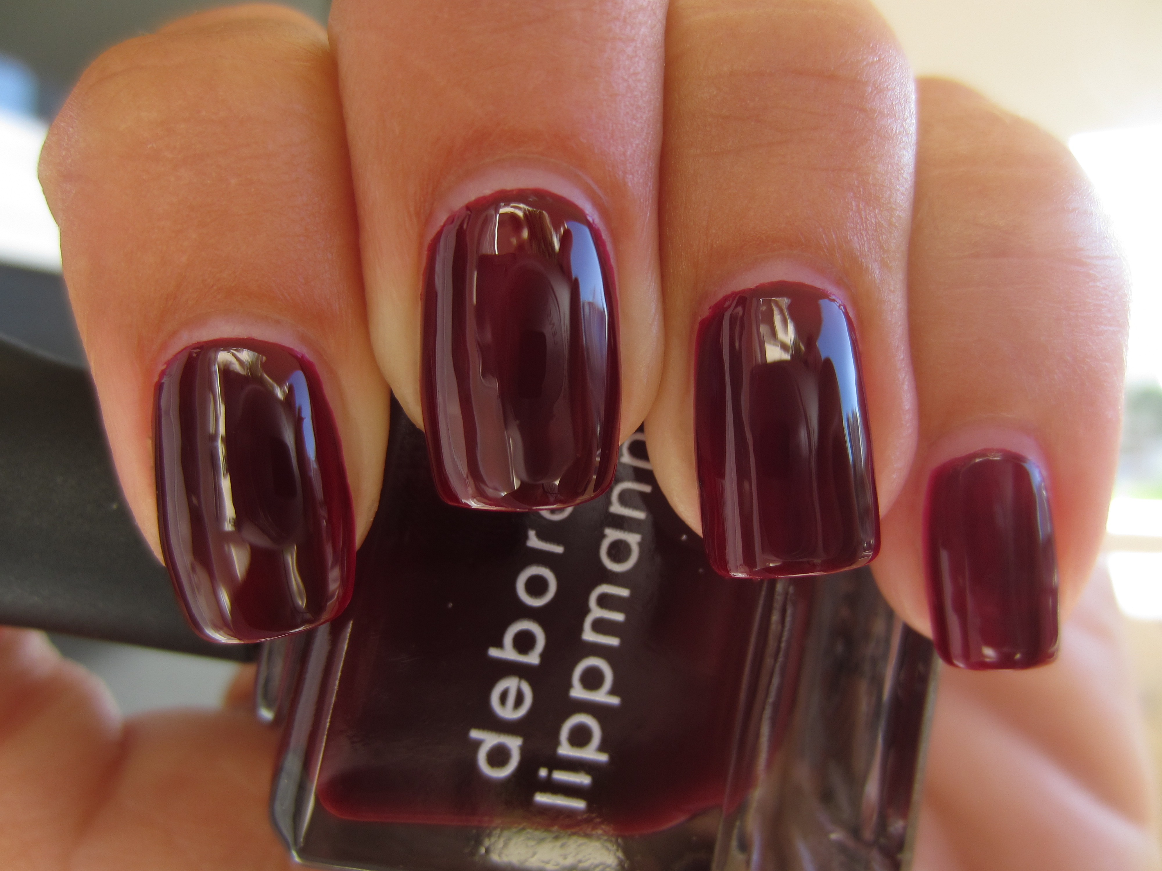 Single Ladies swatch (shaded light 2 & top coat)