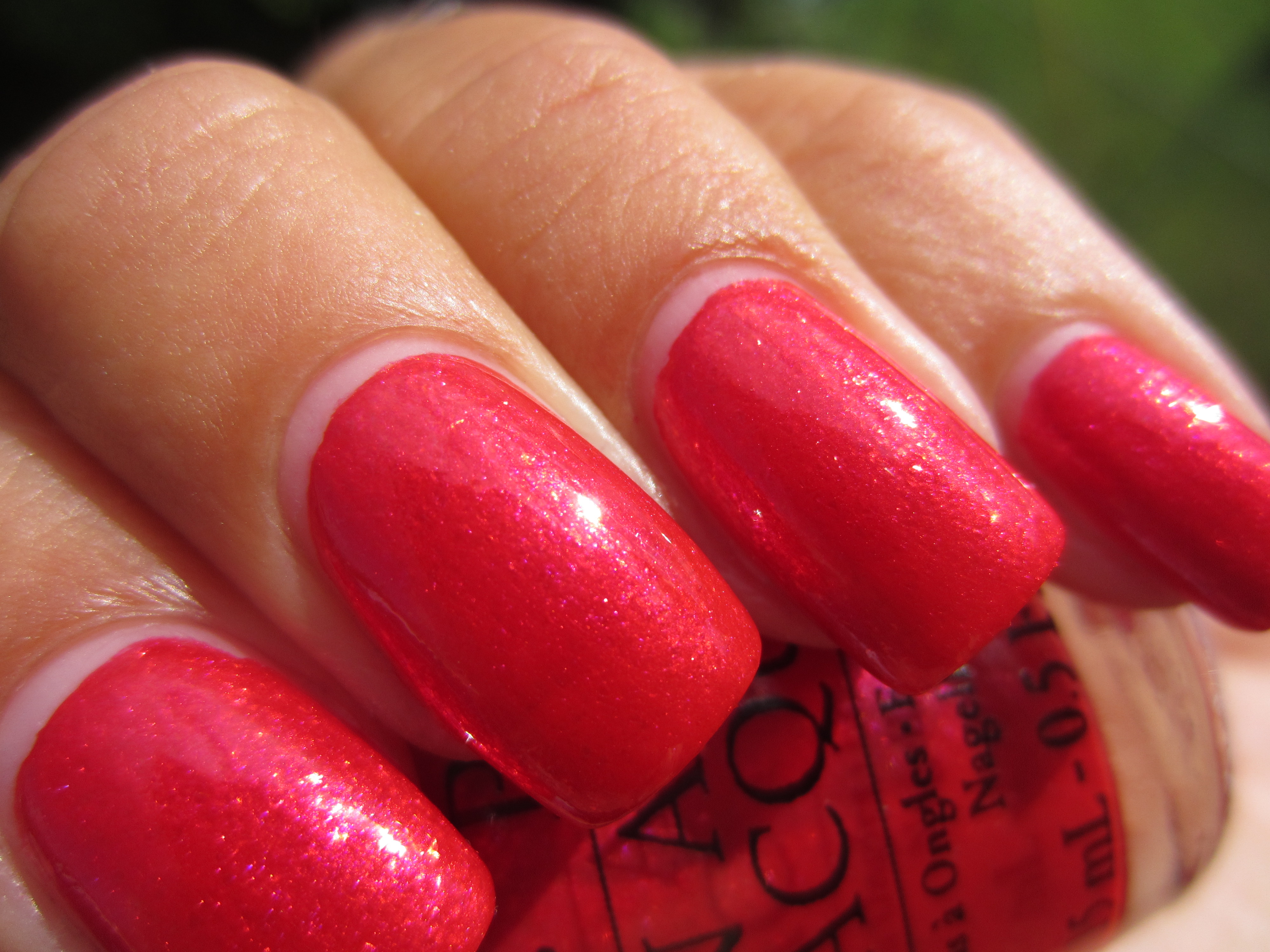 Love Is A Racket swatch (closeup)