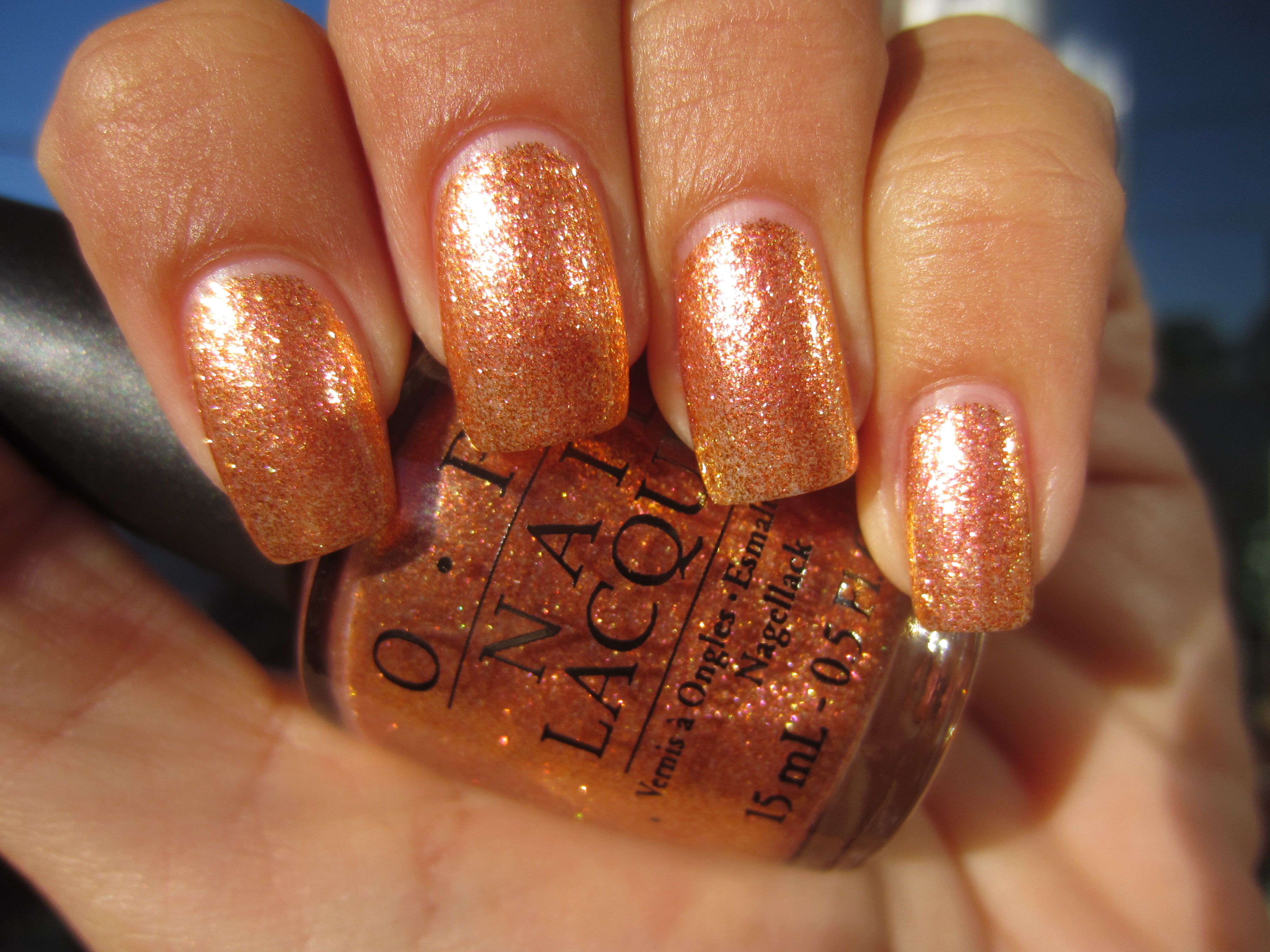 Pros & Bronze swatch (sunlight)