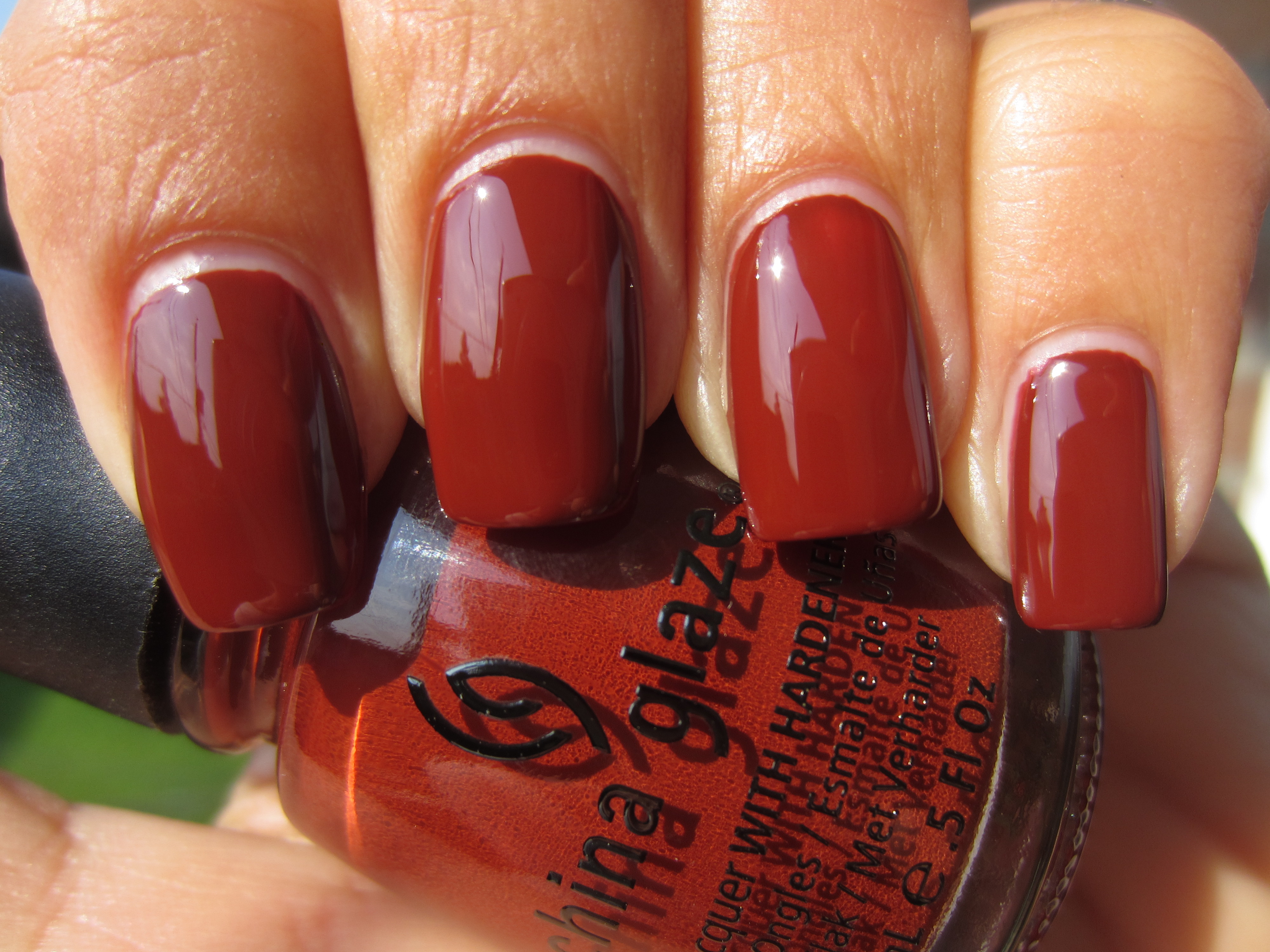 Brownstone swatch (sunlight)