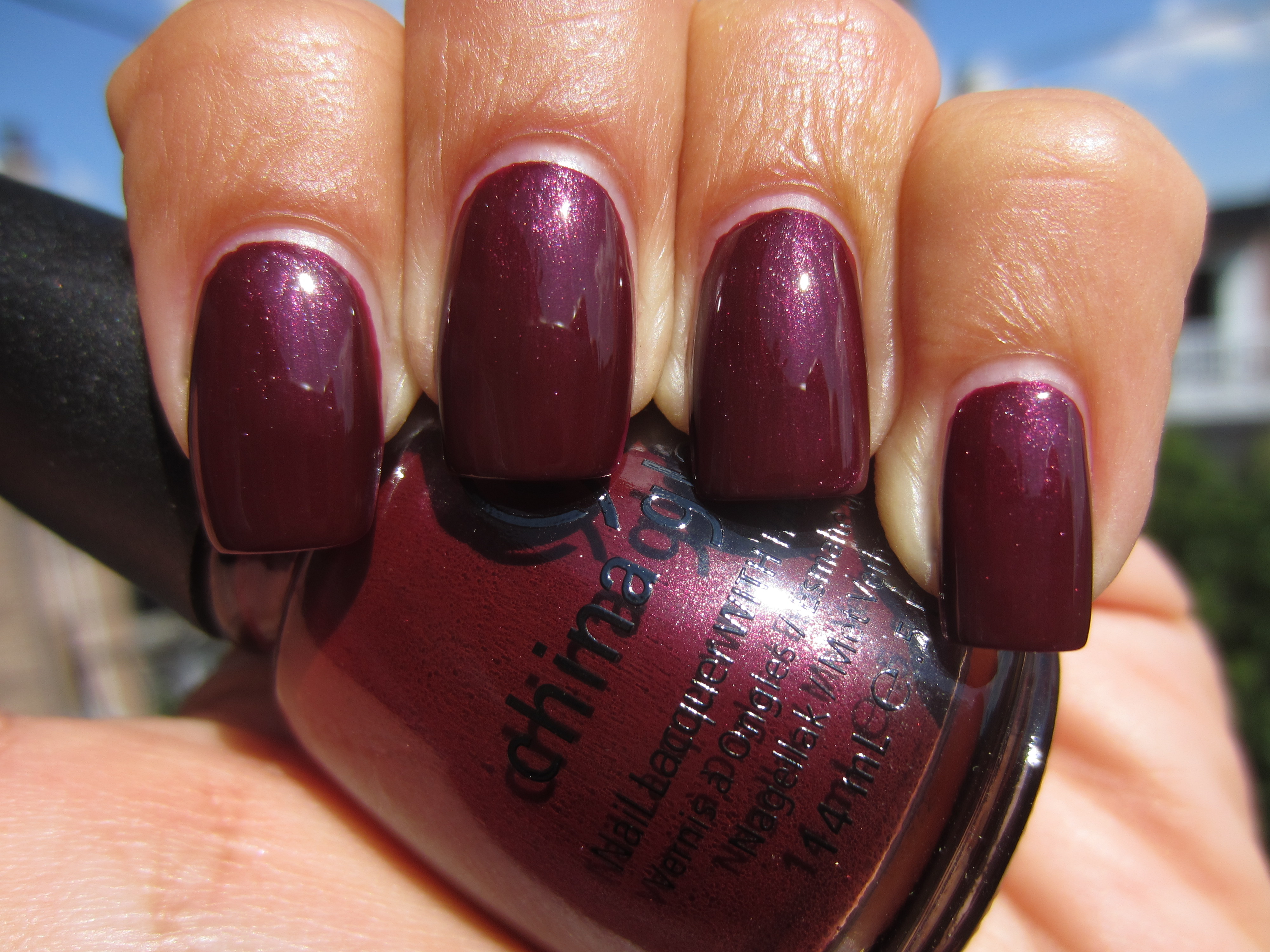 Loft-y Ambitions swatch (sunlight)