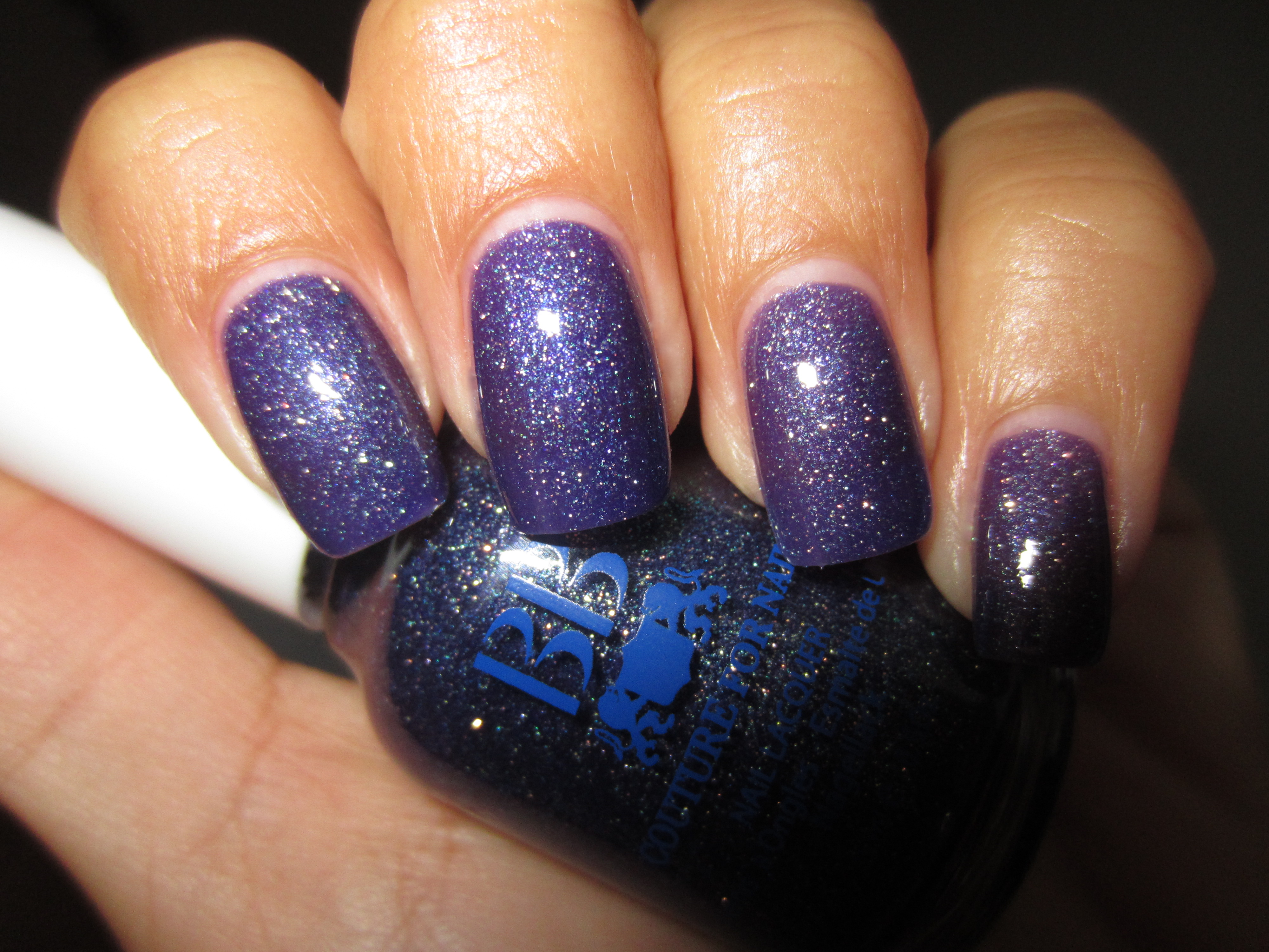 Trim & Tassled swatch (flash, 3 coats & top coat)