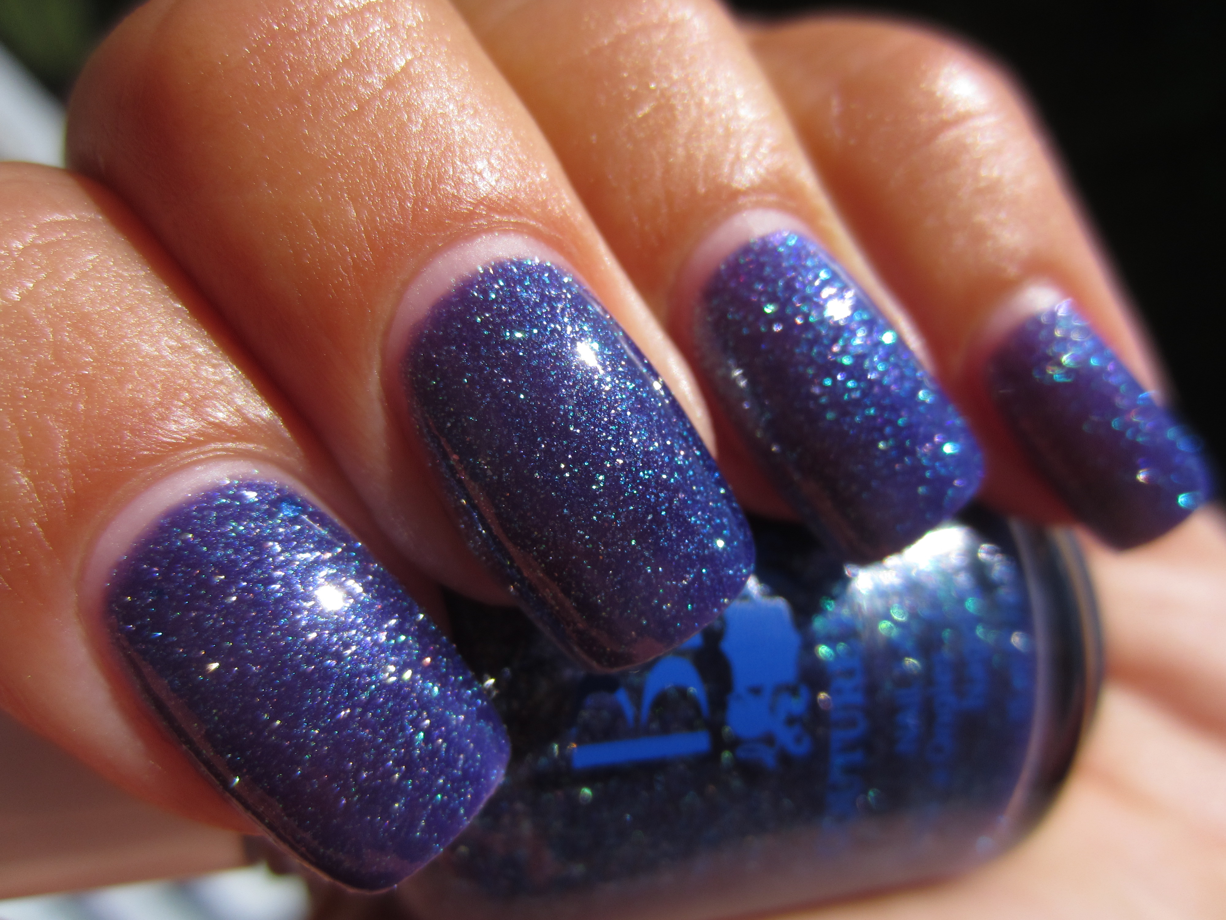Trim & Tassled swatch (closeup, 3 coats & top coat)