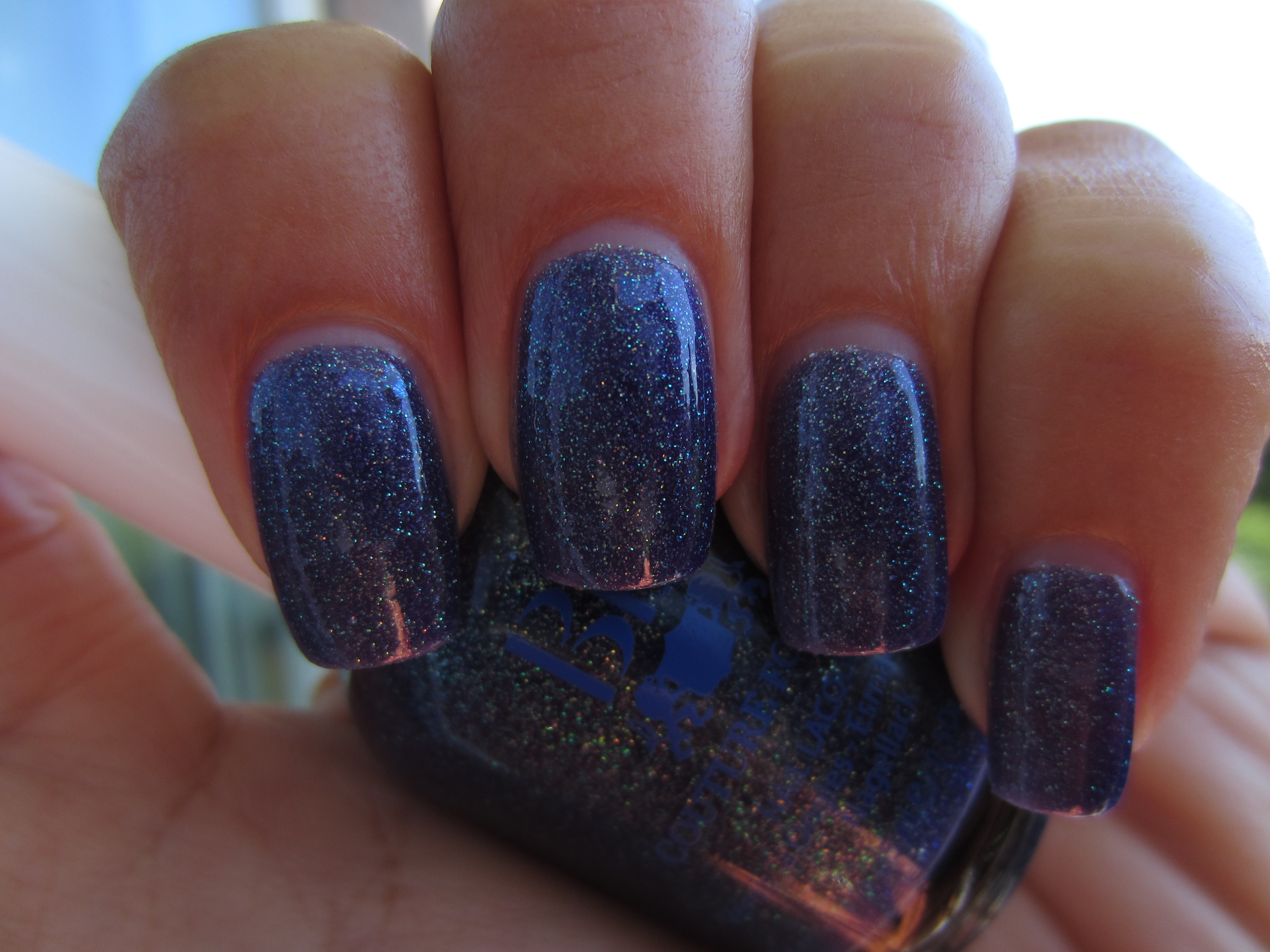 Trim & Tassled swatch (shaded light, 3 coats & top coat)