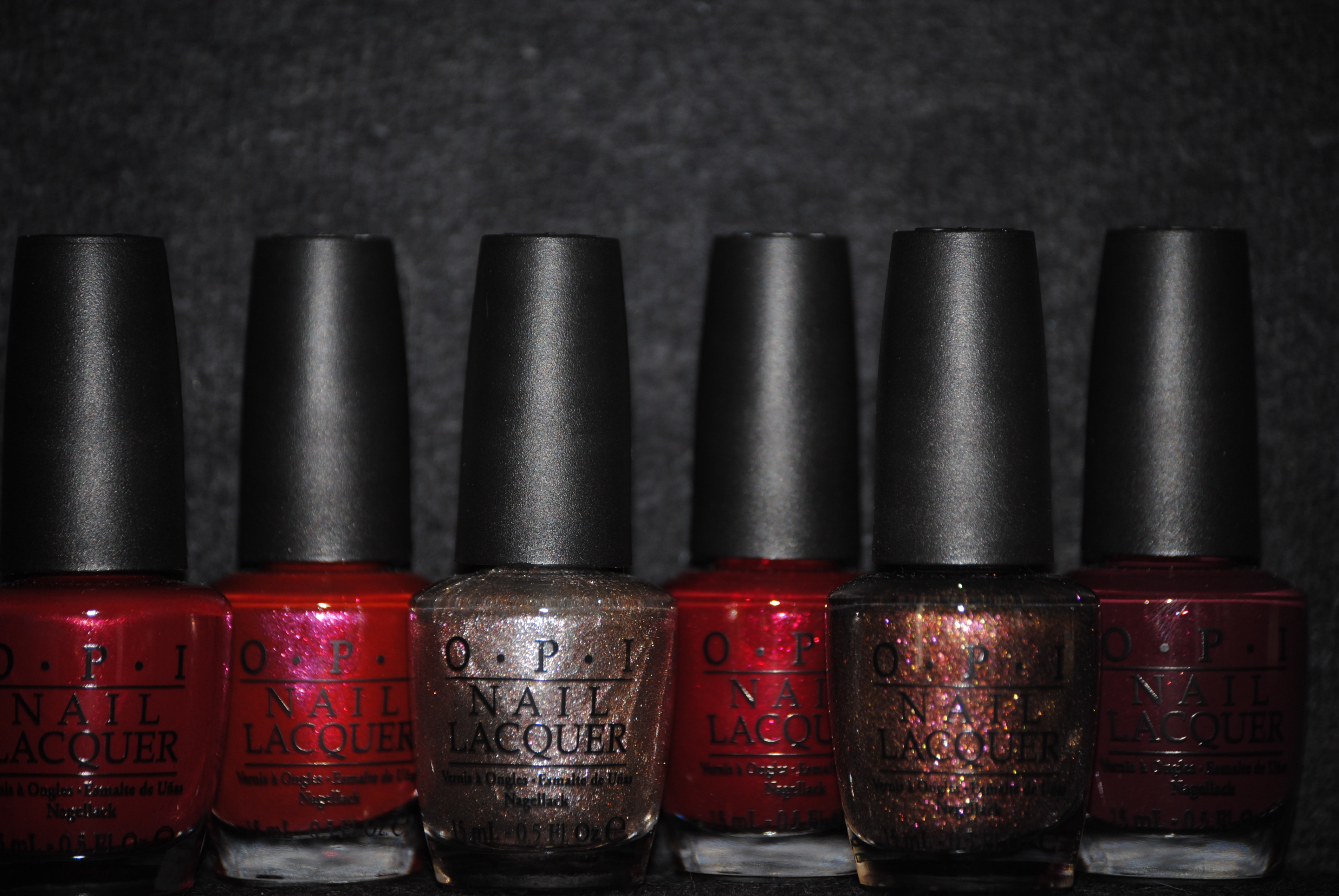 OPI Holiday 2011 Collection Reds & Neutrals 2