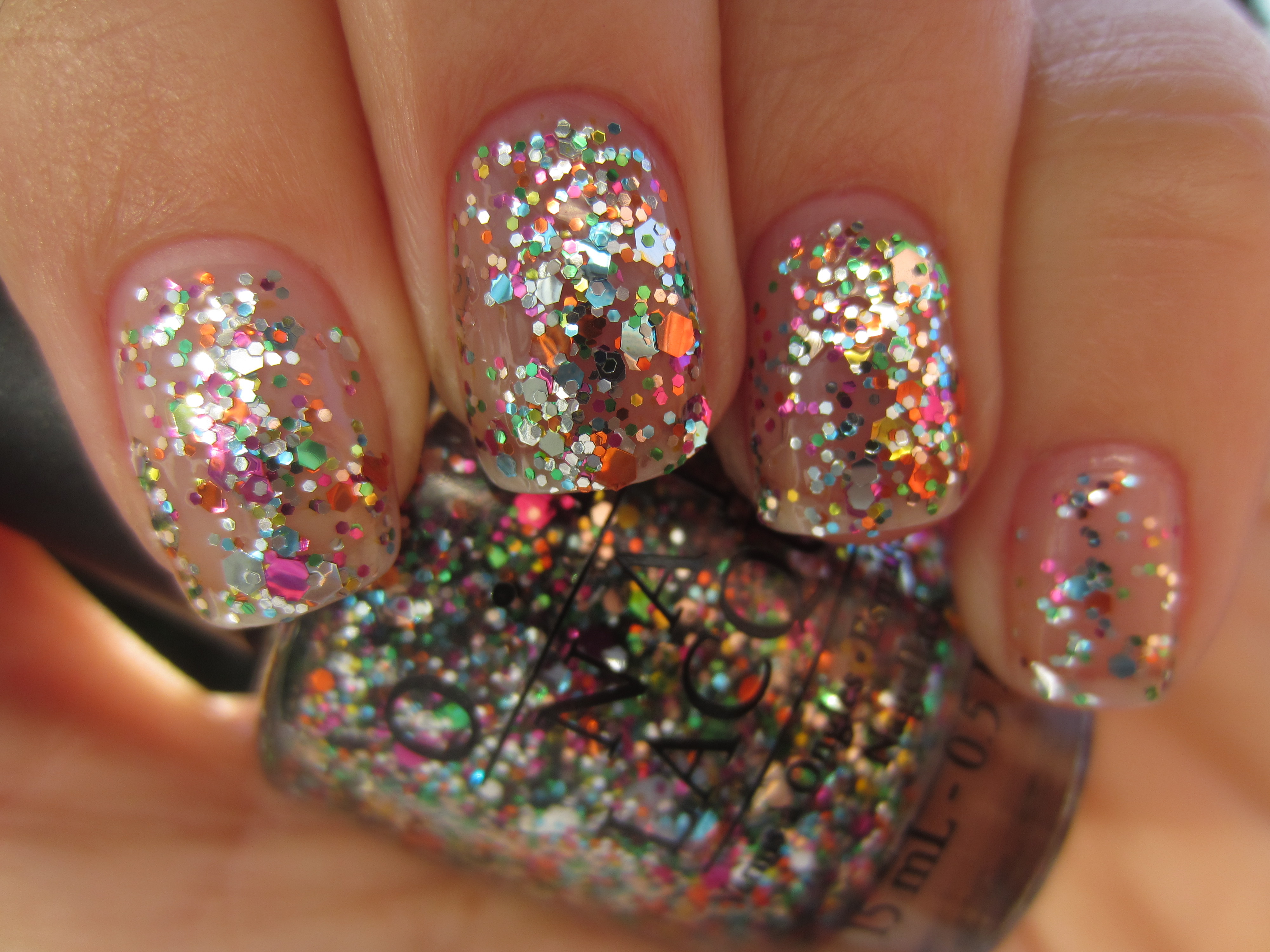 Rainbow Connection swatch (shaded light, 2 coats no TC)