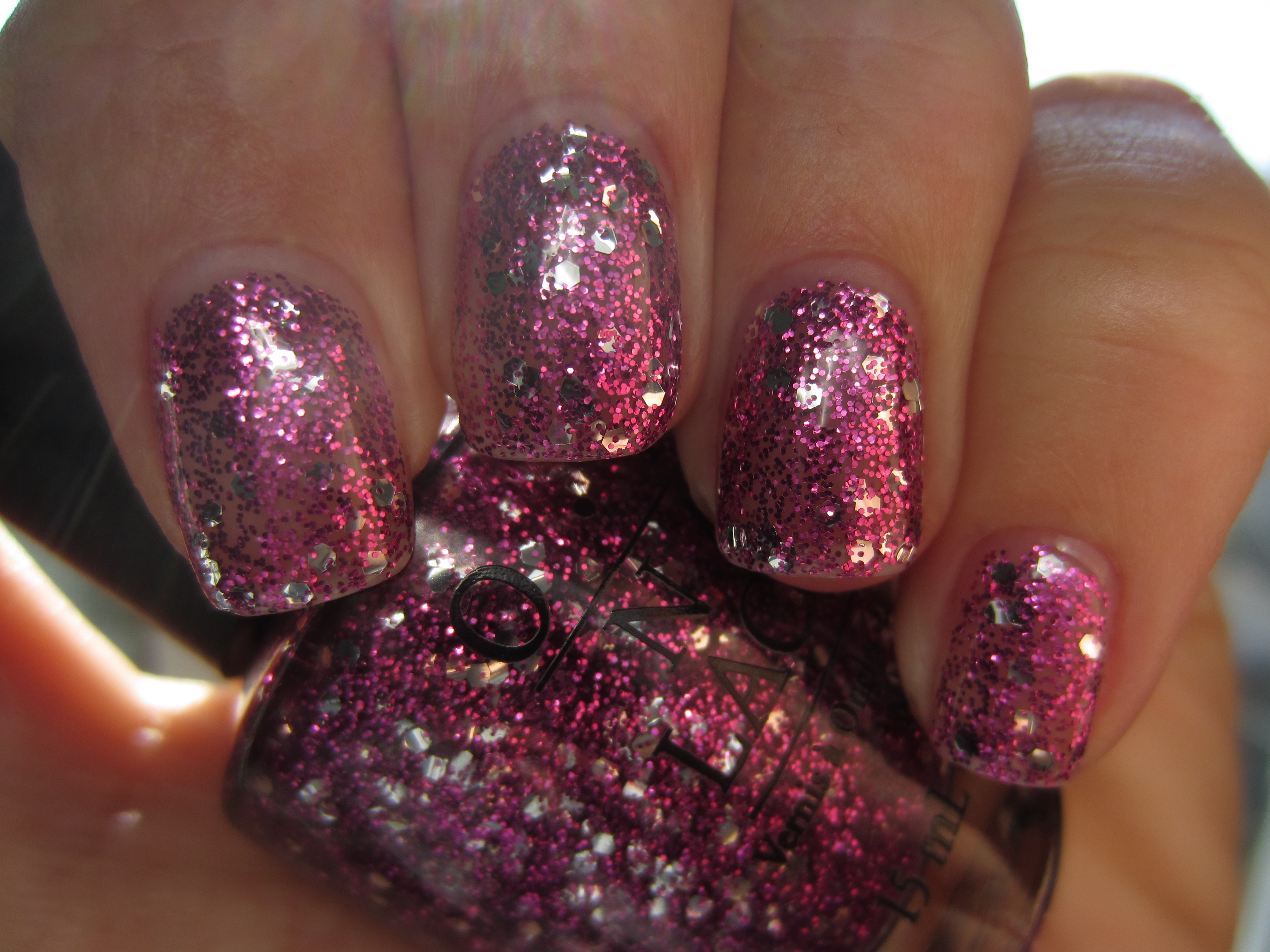 Divine Swine swatch (shaded light, 3 coats & TC)