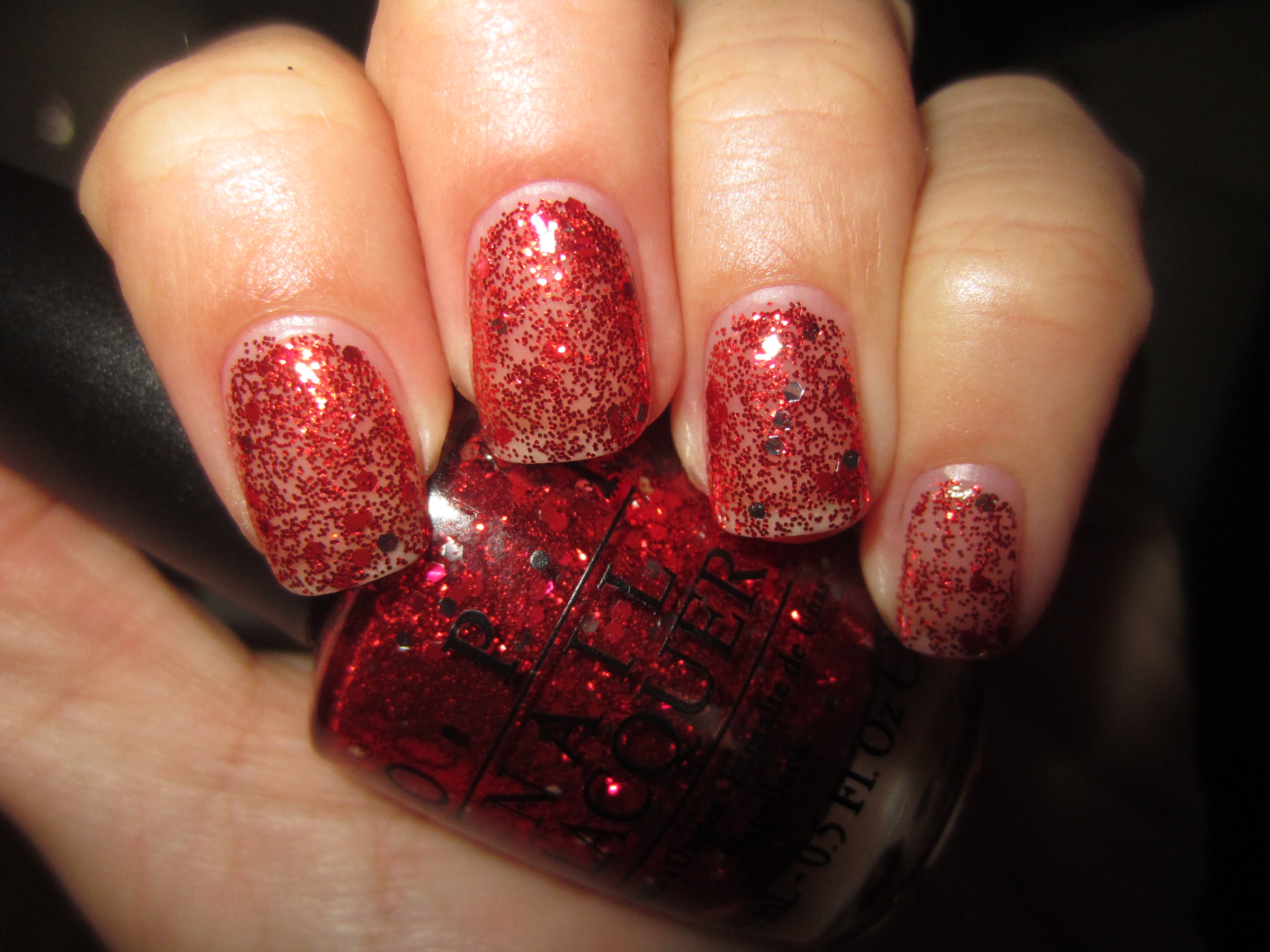 Gettin Miss Piggy swatch (flash, 3 coats & TC)