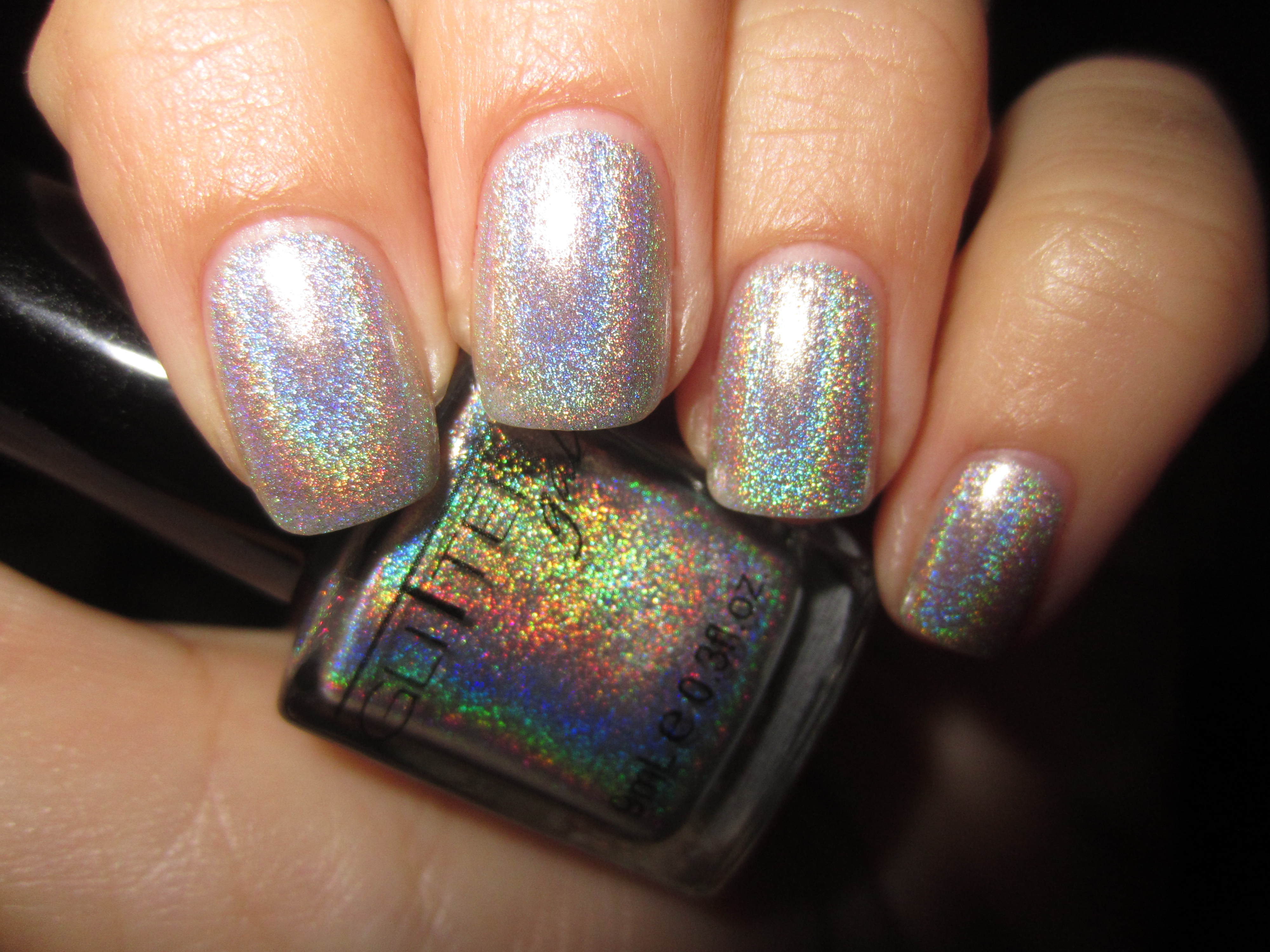Silver Holo swatch (flash, no TC)