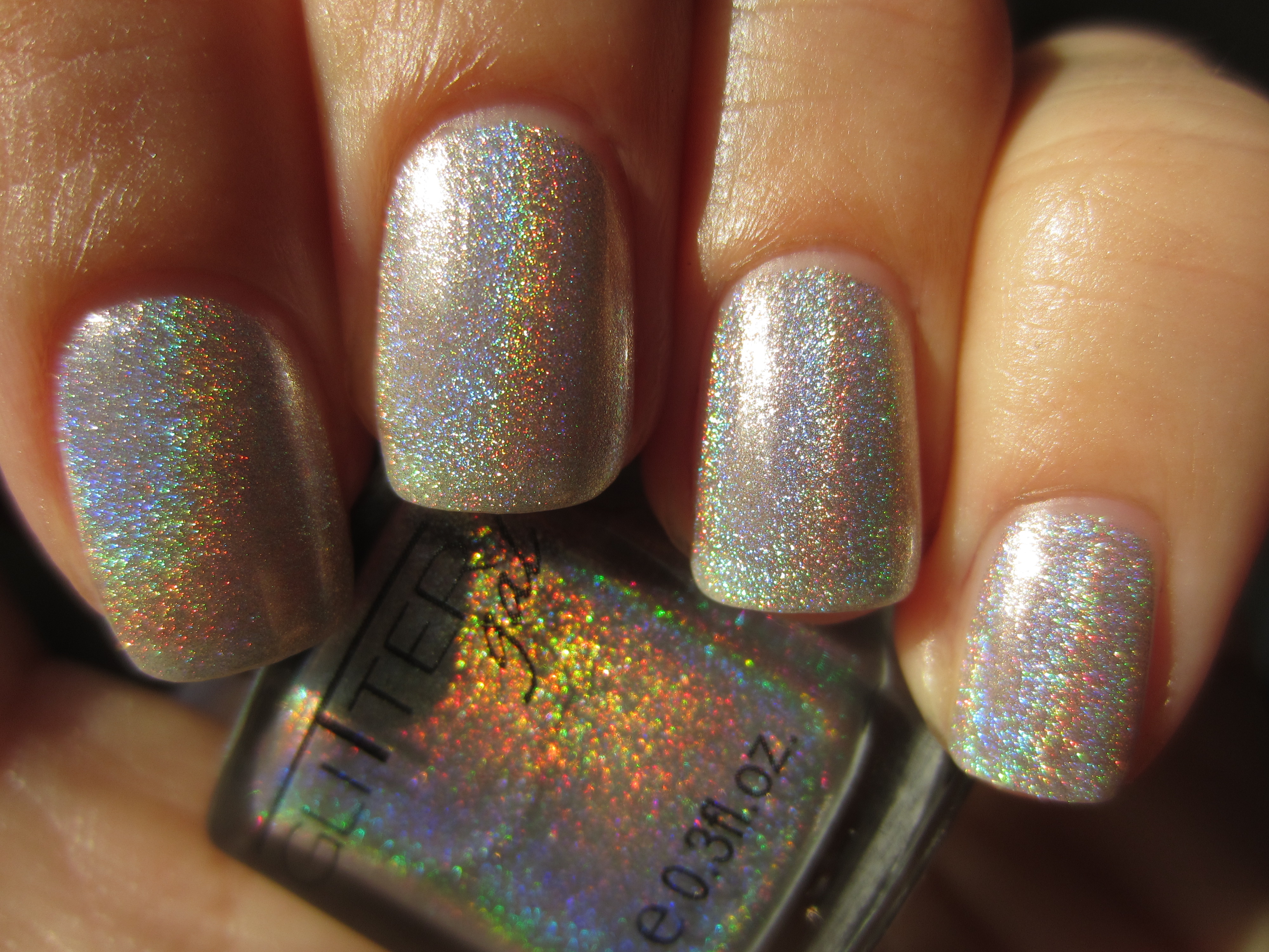 Silver Holo swatch (sunlight & TC)