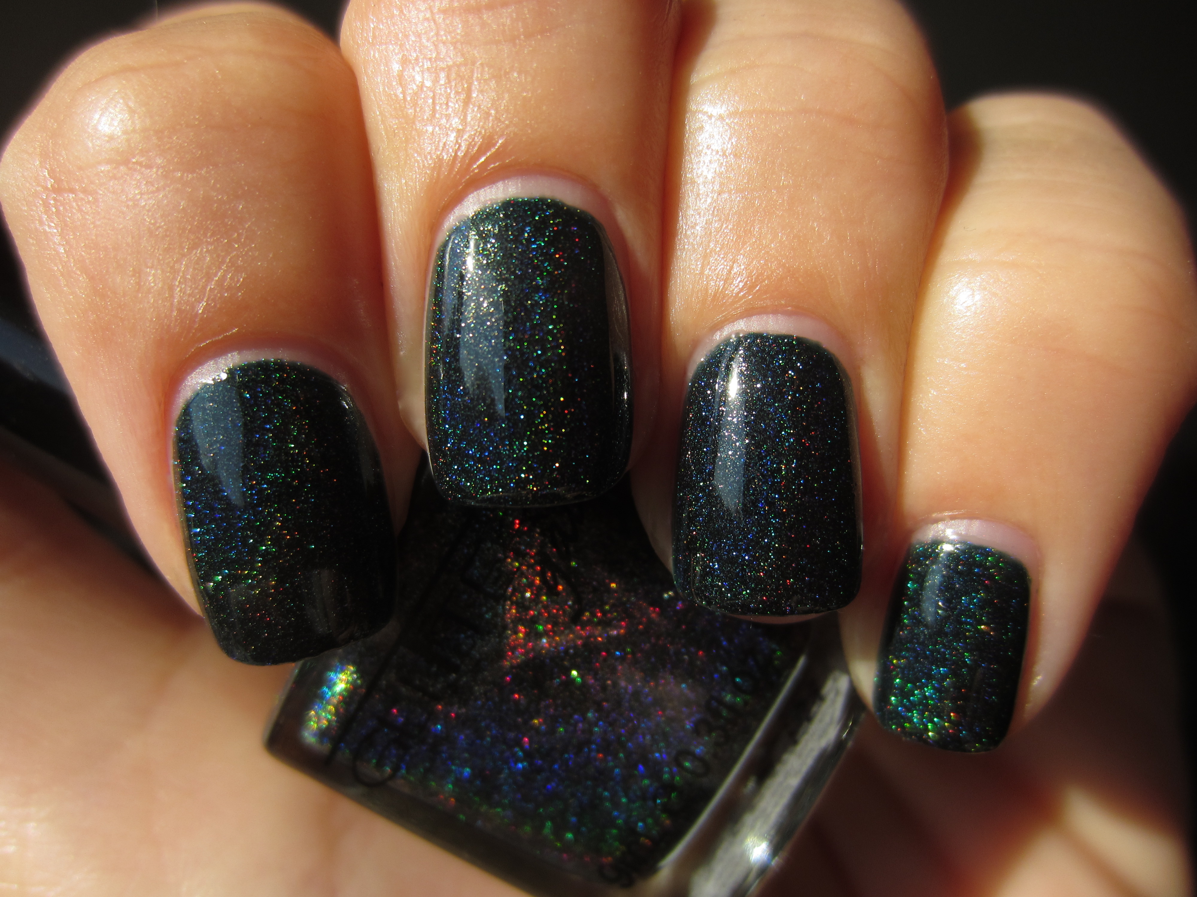 Lizard Belly Holo swatch (sunlight & TC)