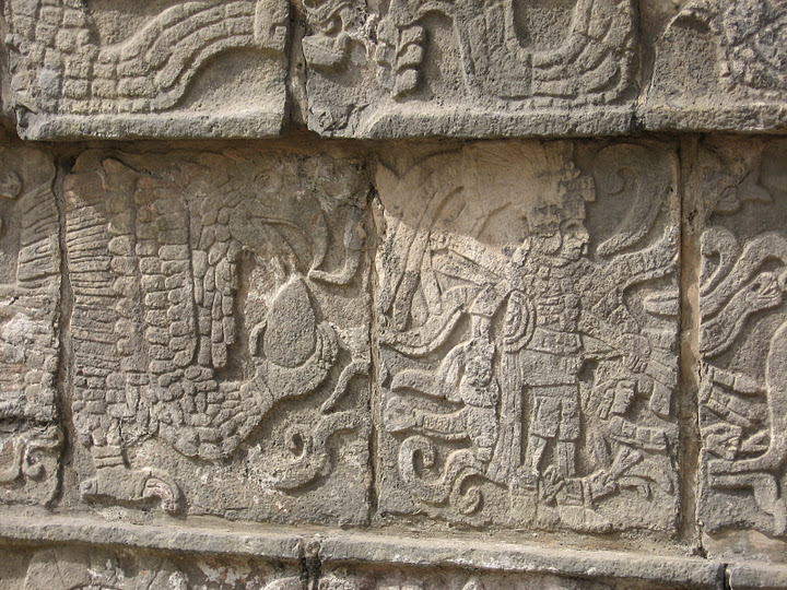 Chichen Itza bas-relief