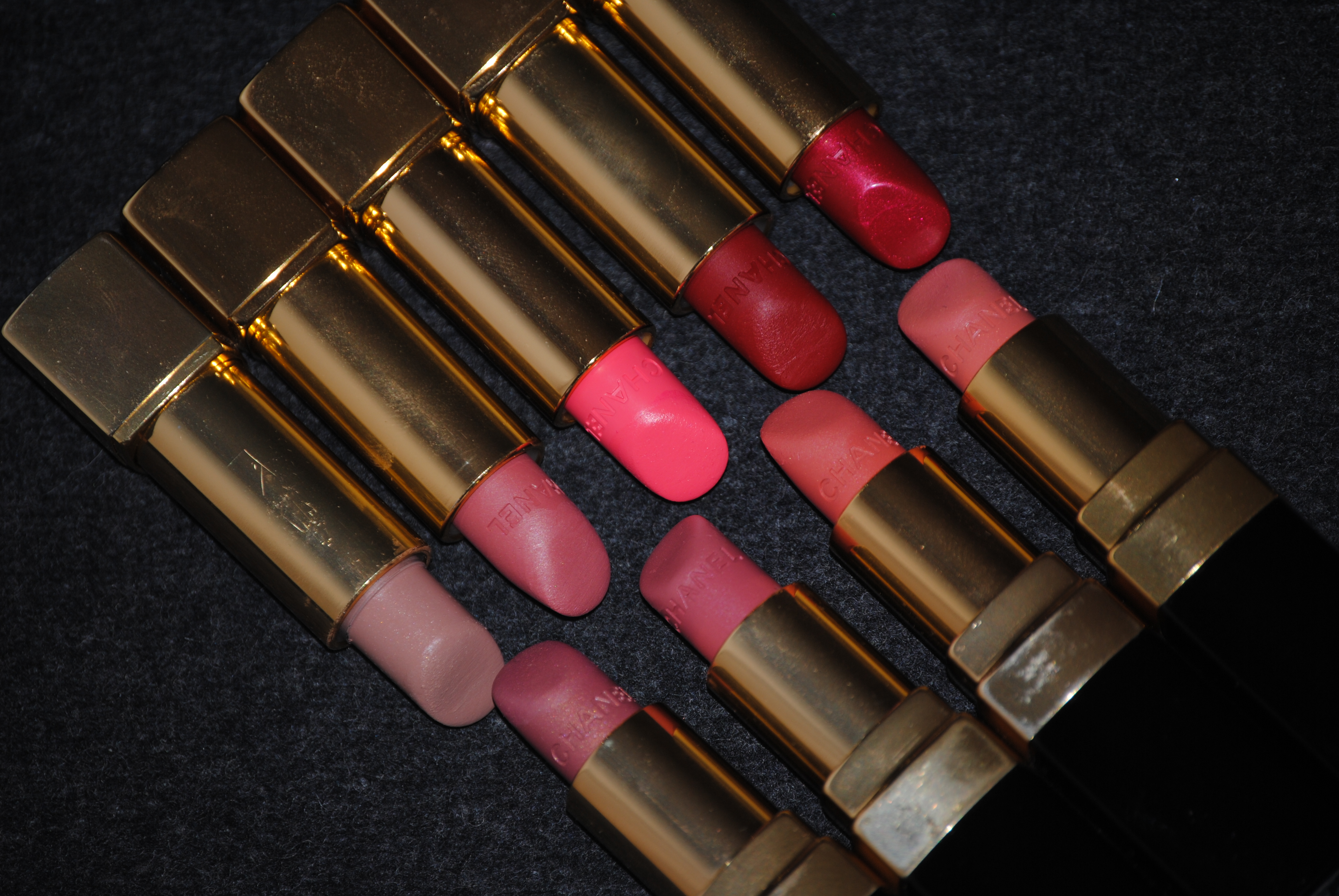 Nine Luscious Lipsticks