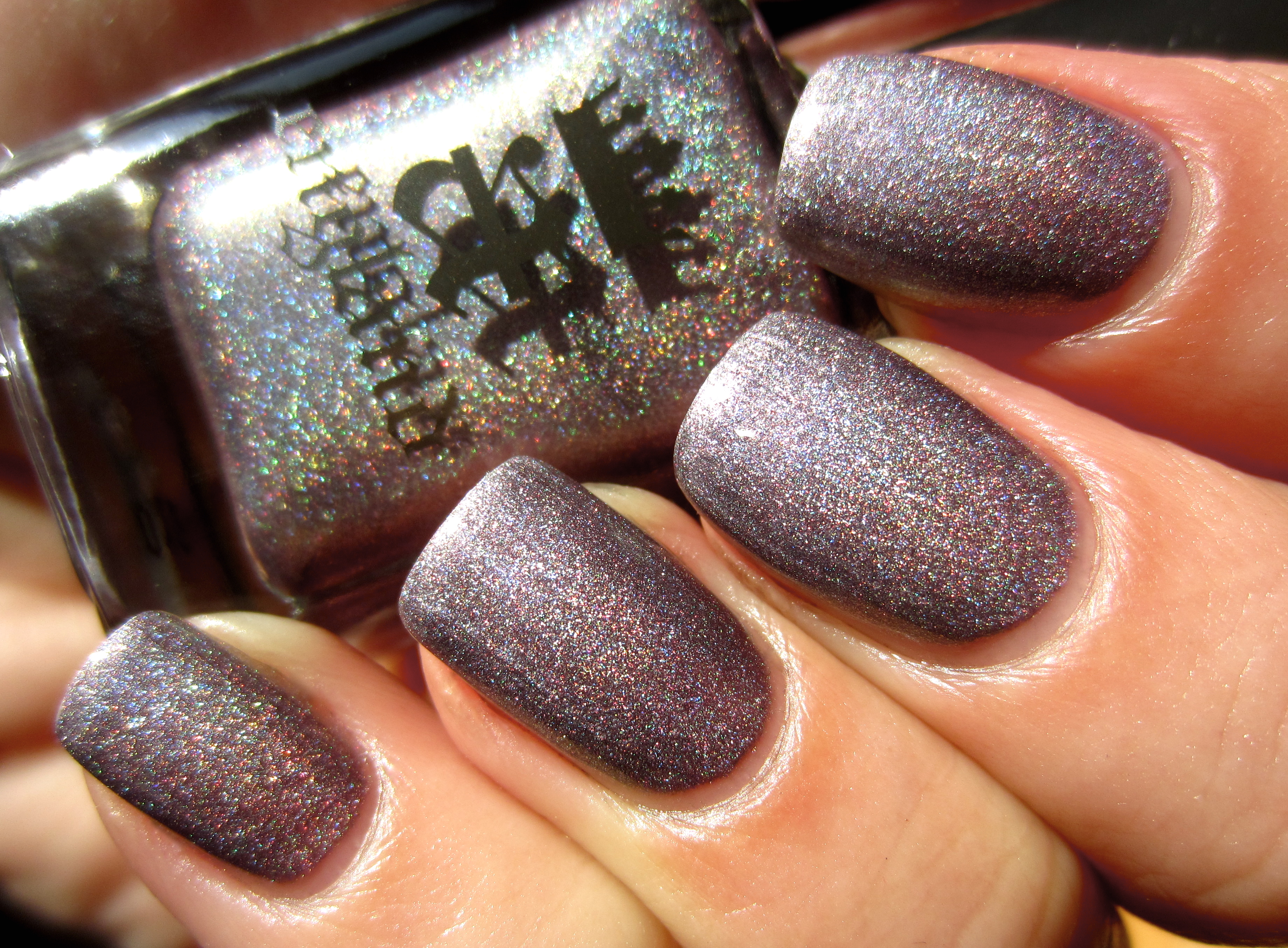 Princess Tears swatch (sunlight)