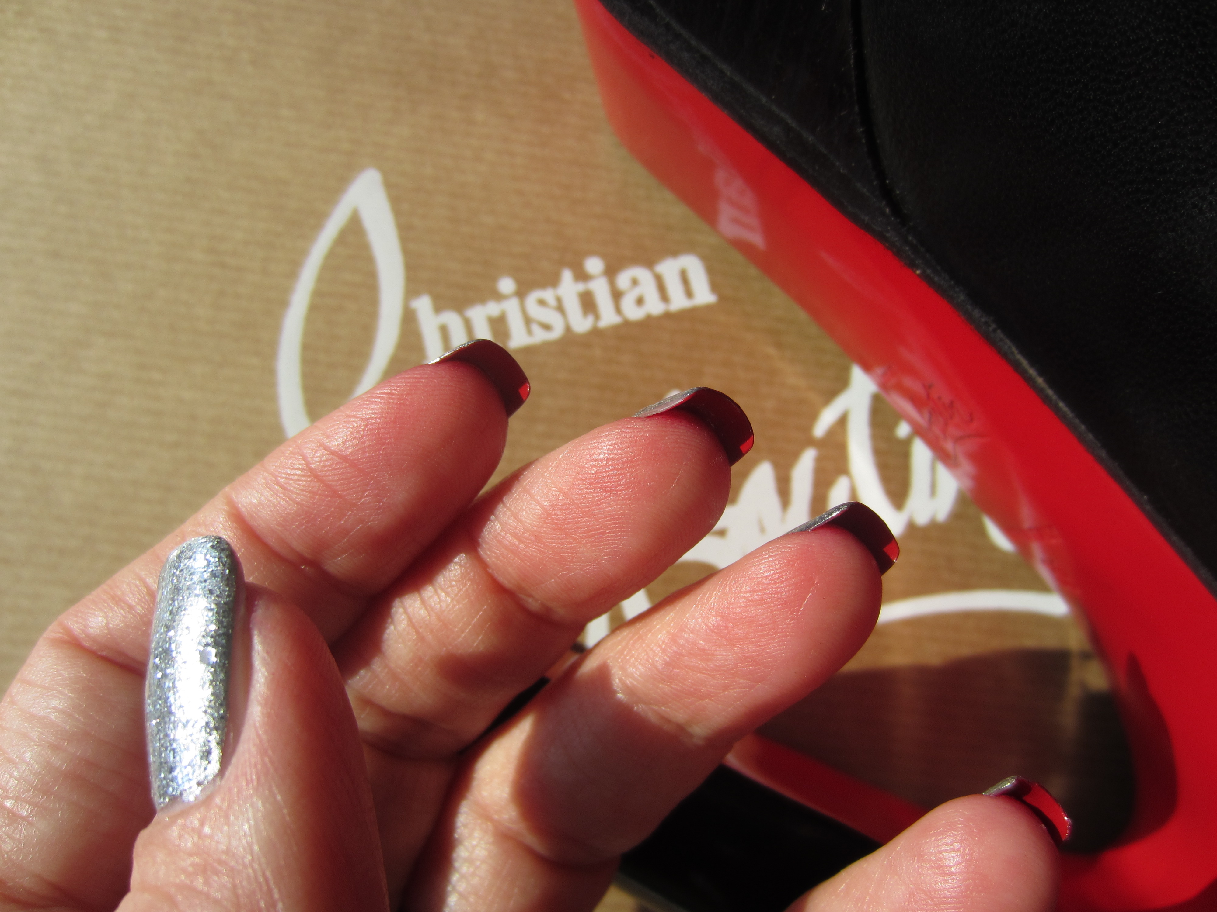 Louboutin nails (inner view)