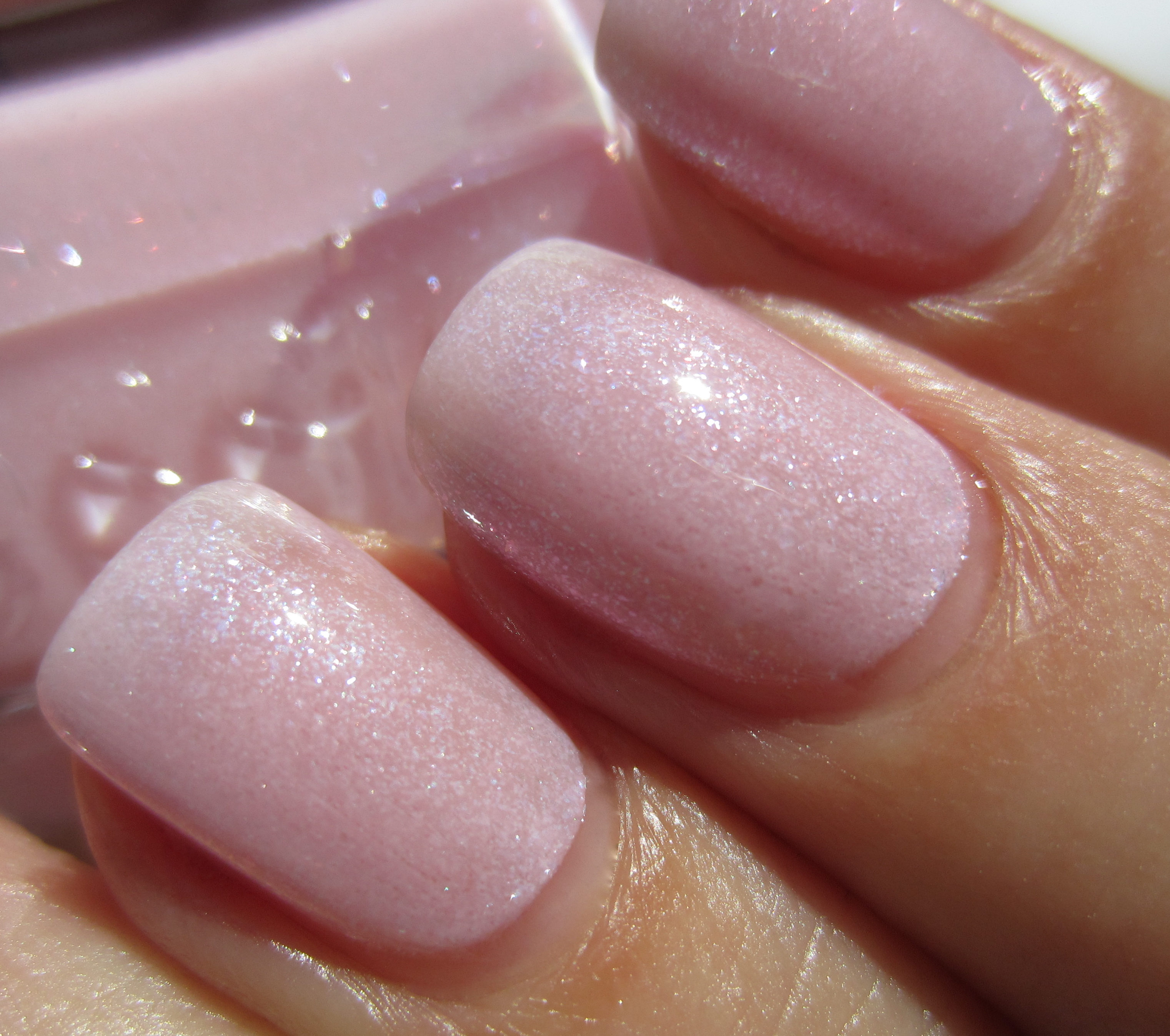 Pink-A-Boo swatch (closeup)