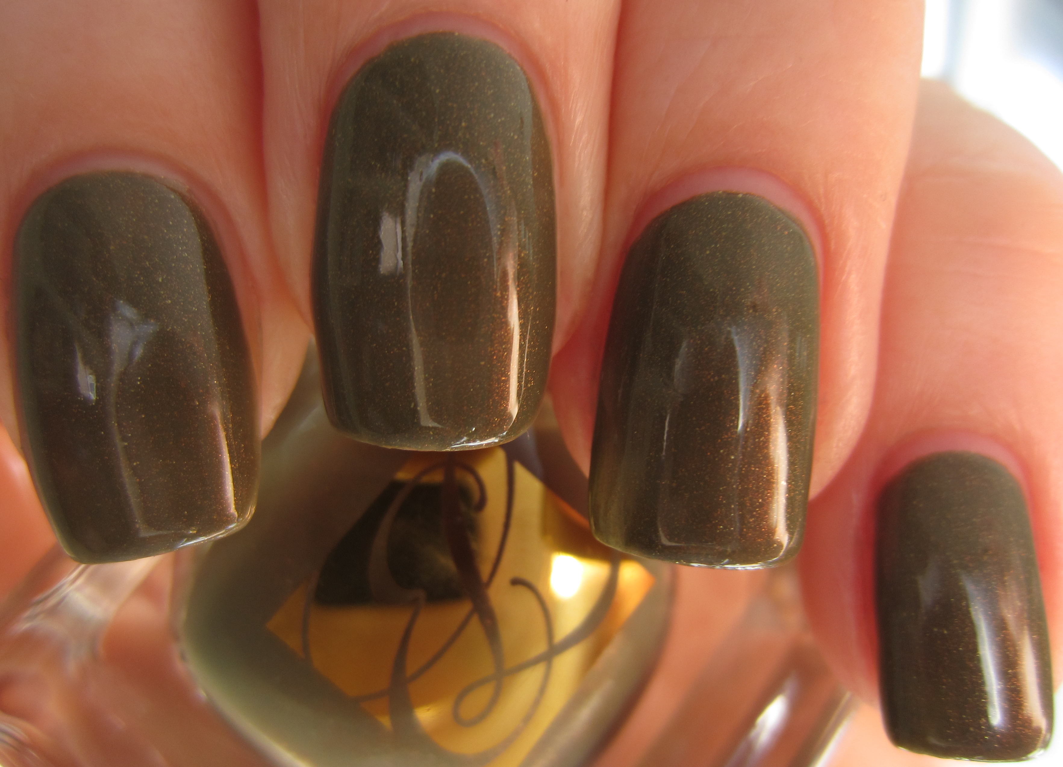 Metallic Sage swatch (backlit)