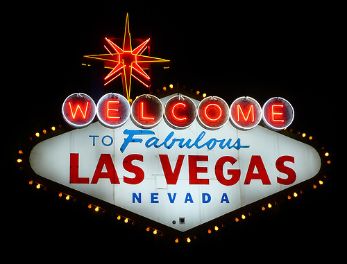 Welcome to Las Vegas sign