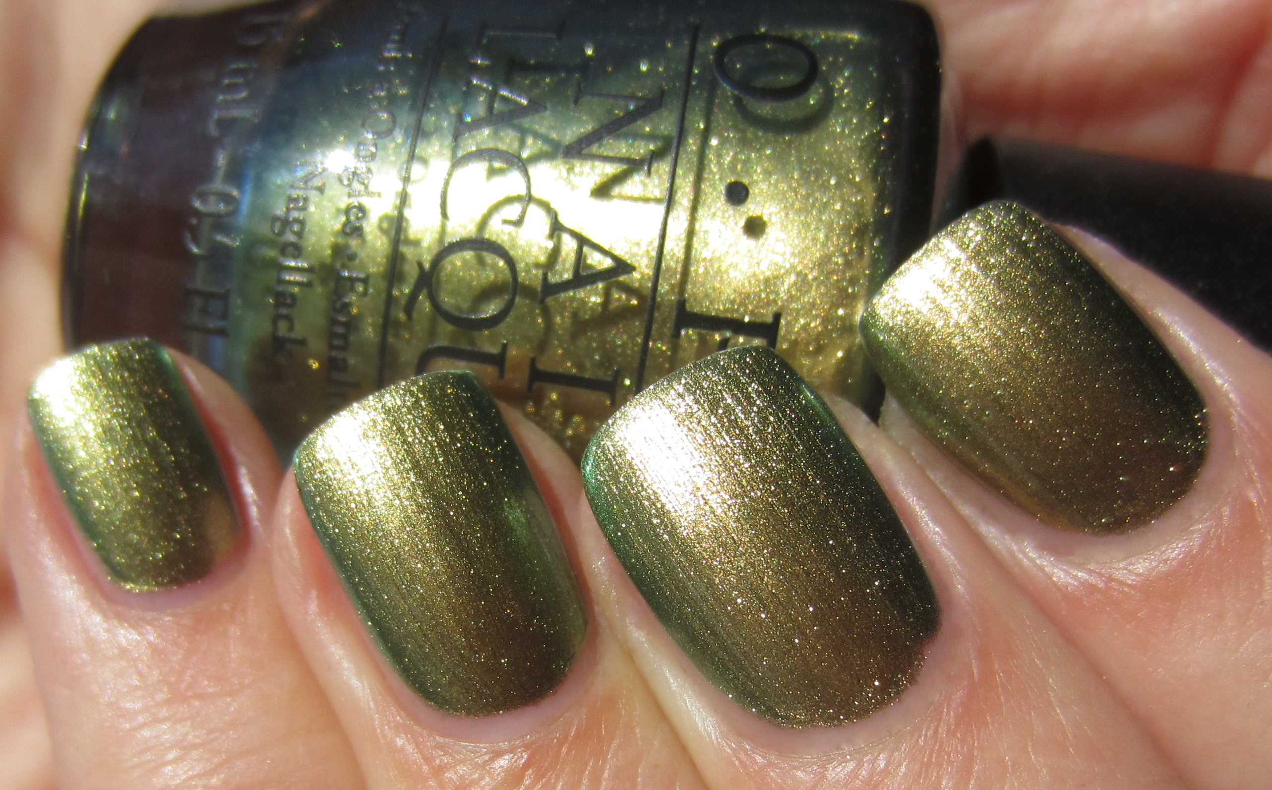 Just Spotted the Lizard swatch (sunlight 2)