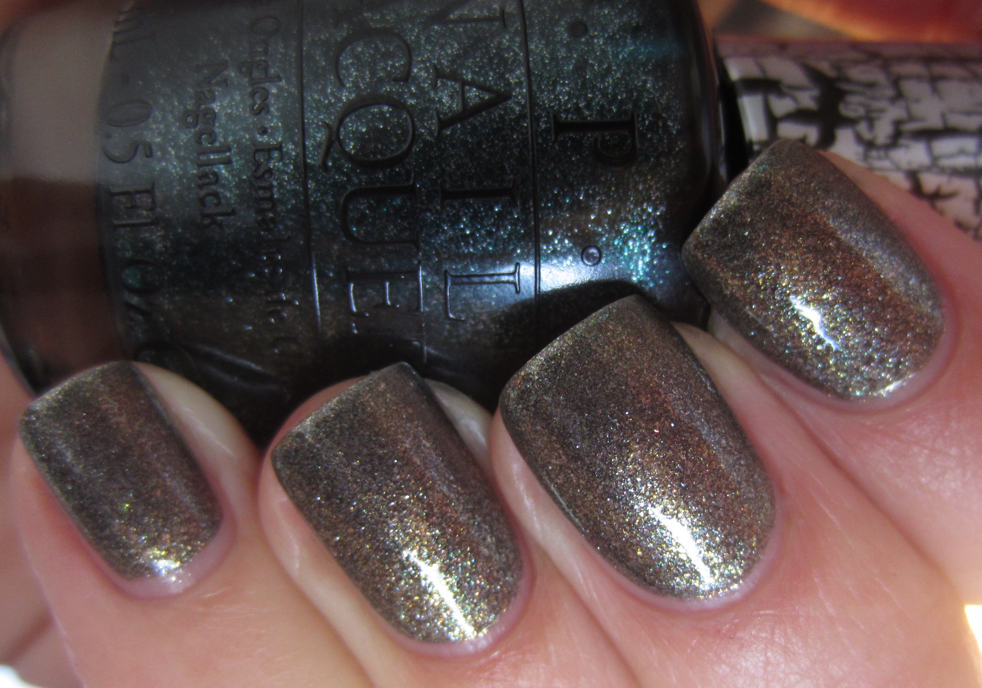 Number One Nemesis swatch (indoors)