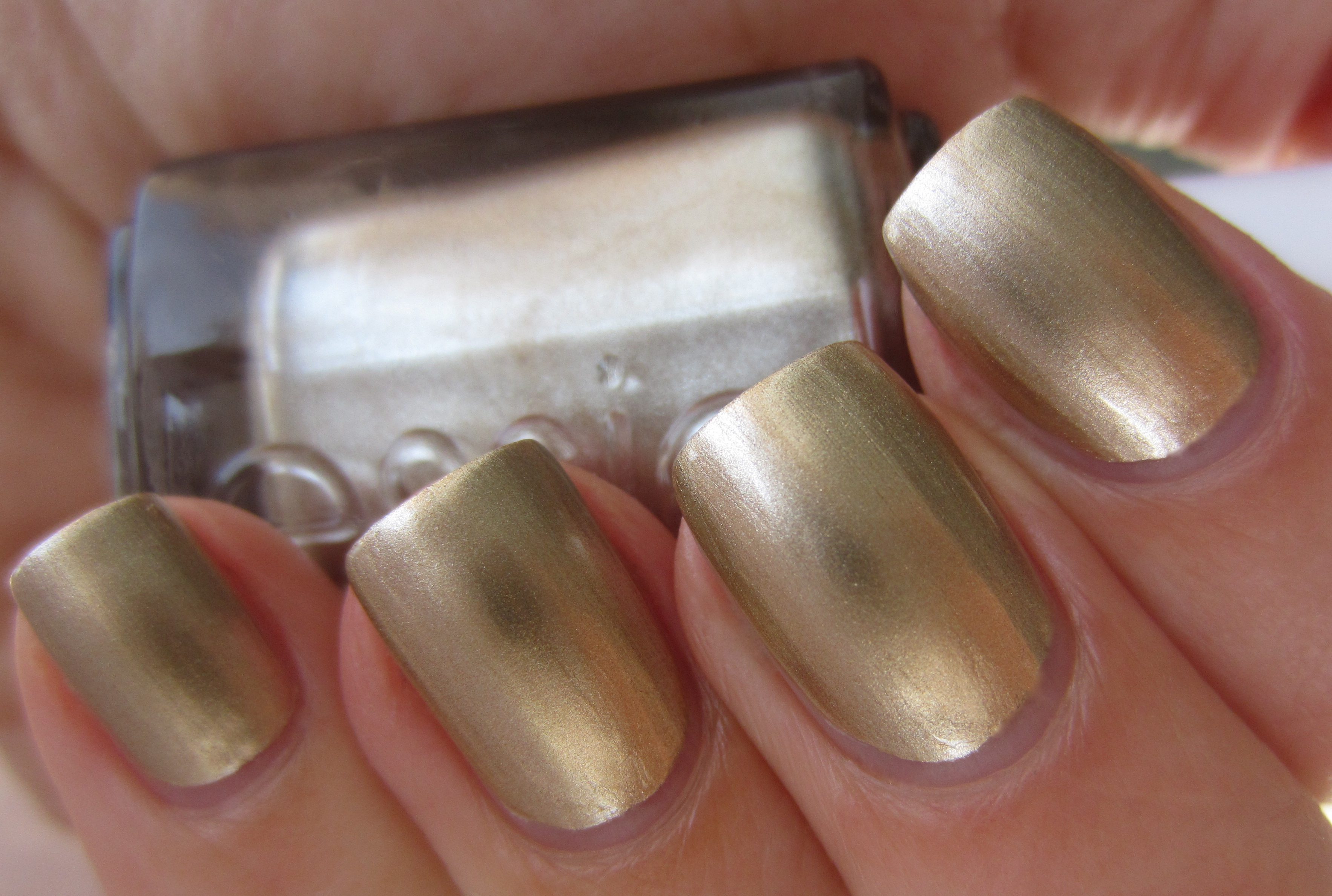 Good as Gold swatch (indoors)