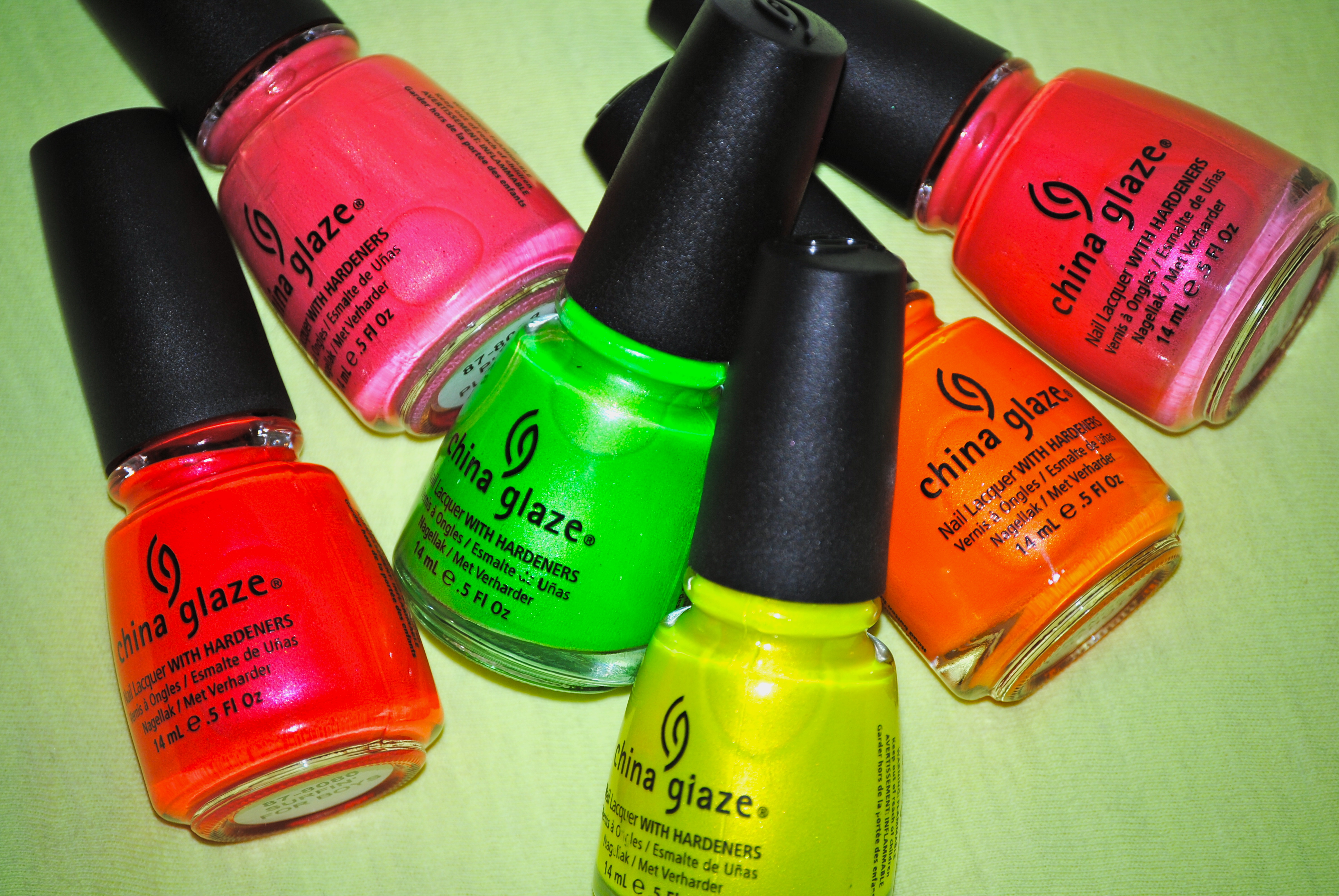 China Glaze Neons part 1