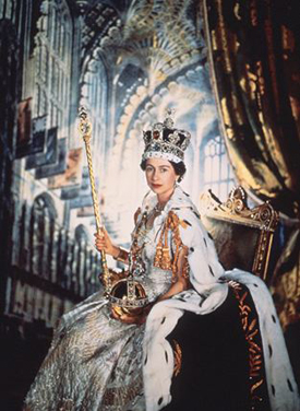 Queen Elizabeth II Coronation Portrait