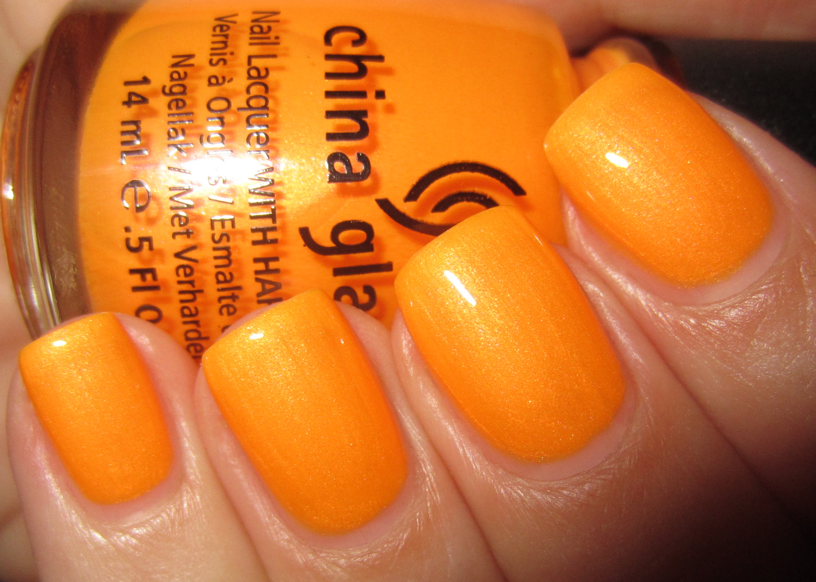 Orange You Hot? swatch (flash)