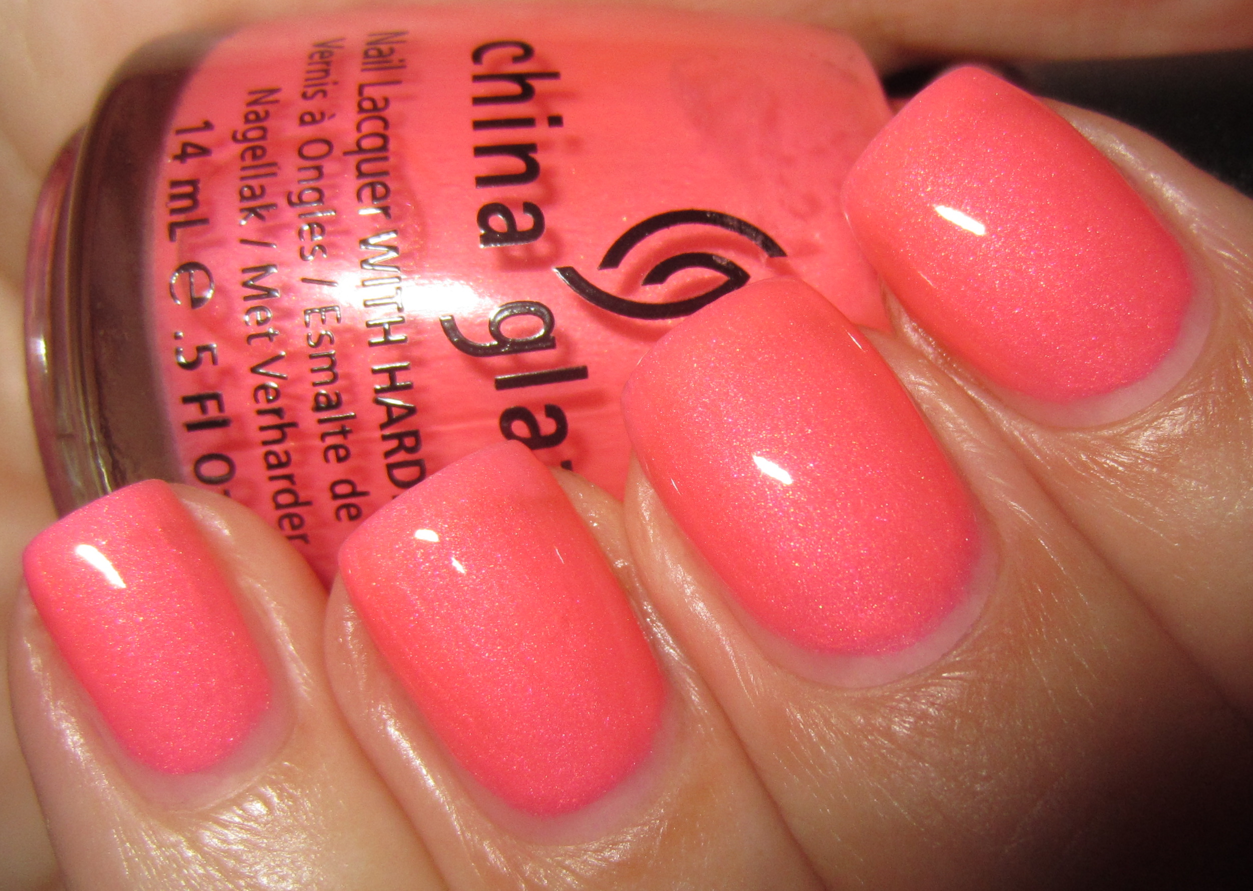 Pink Plumeria swatch (flash)