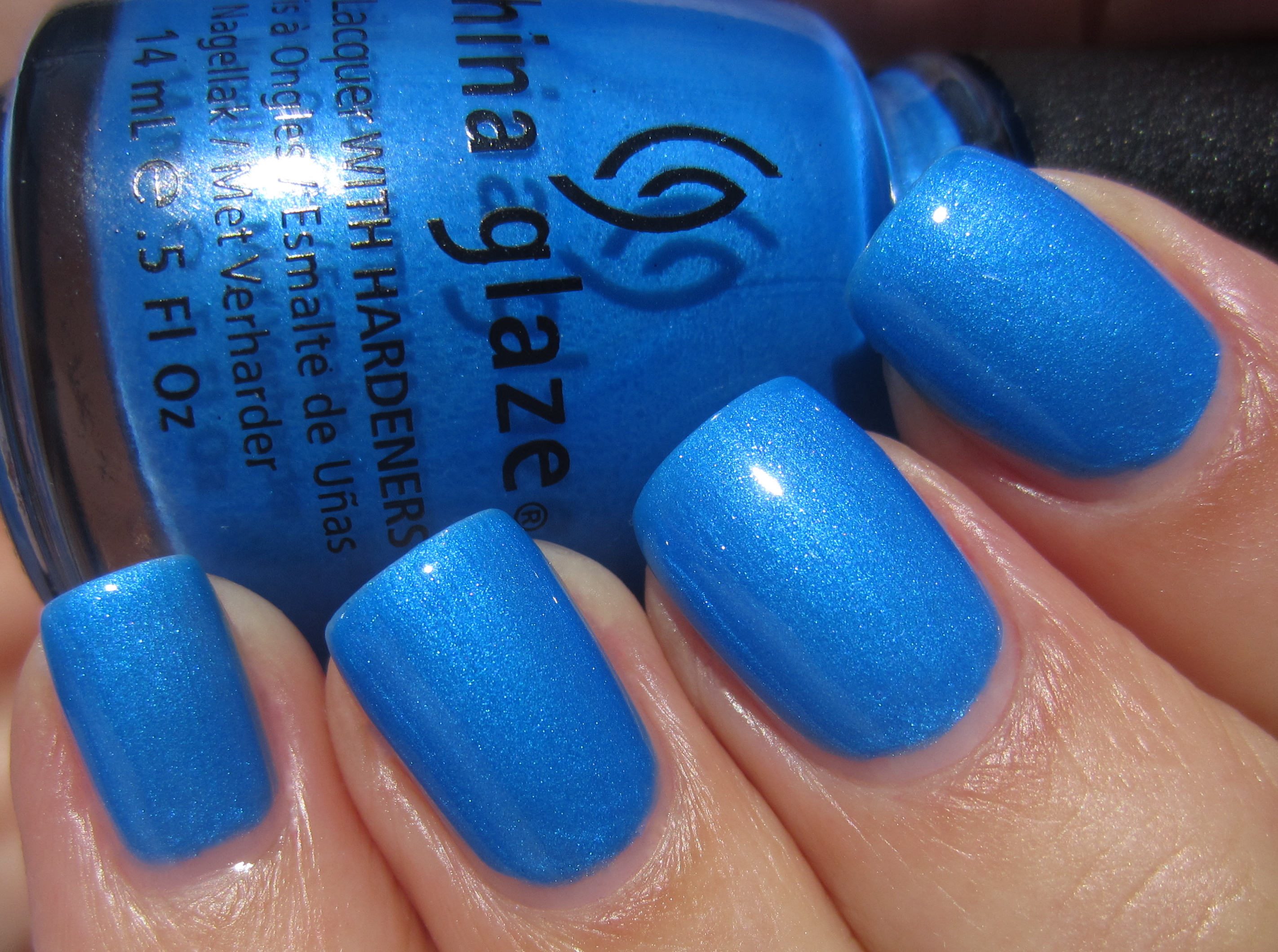 Splish Splash swatch (sunlight)