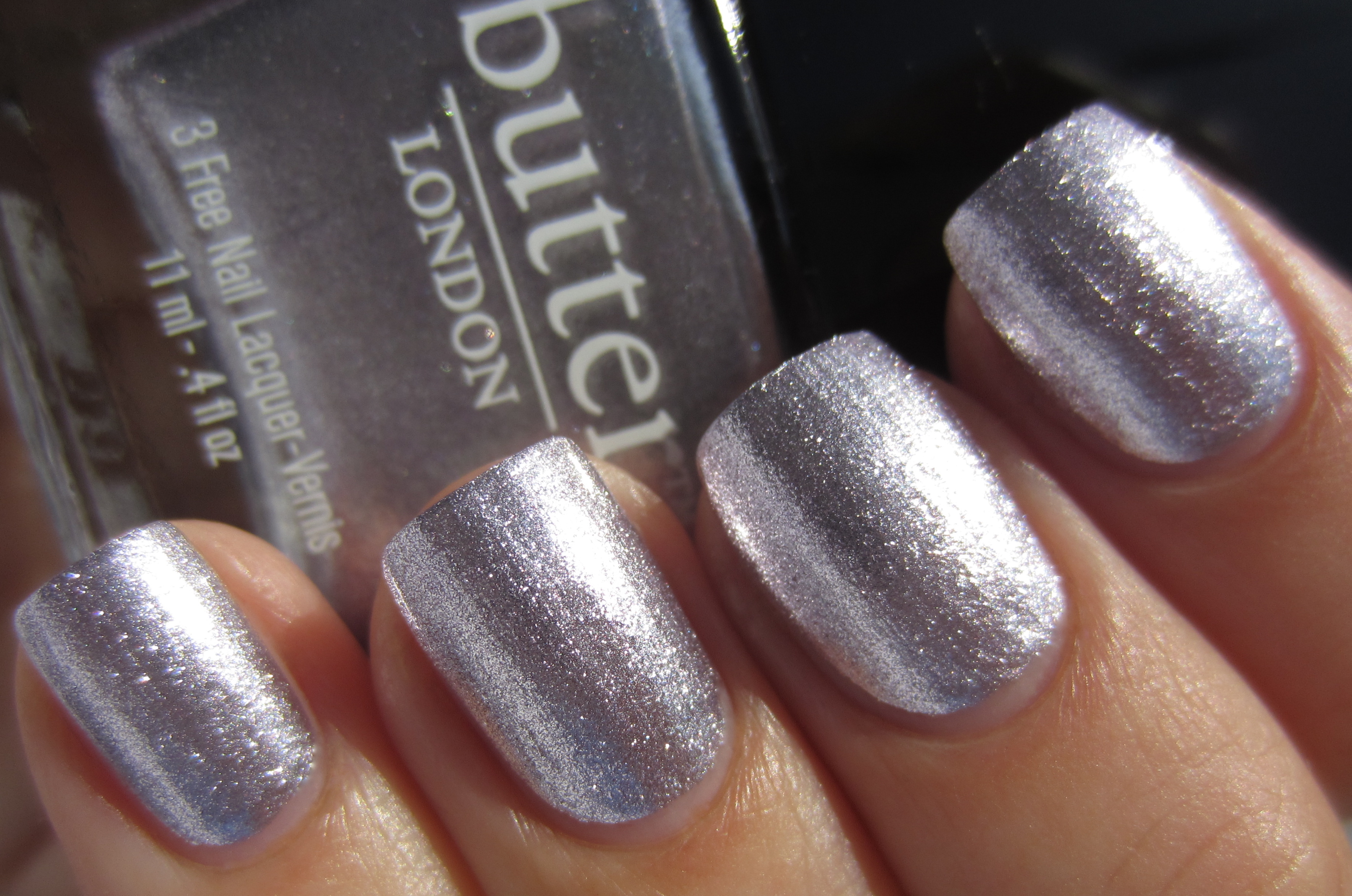 Lillibet's Jubilee swatch (sunlight)