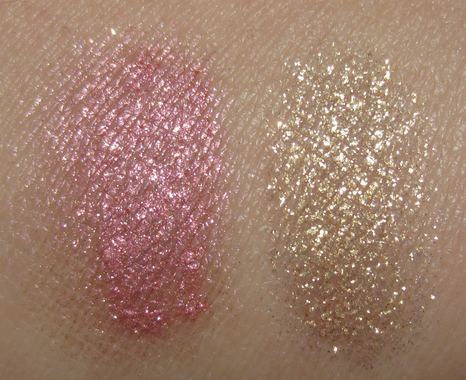 Chanel Vision & Abstraction swatches (sunlight)