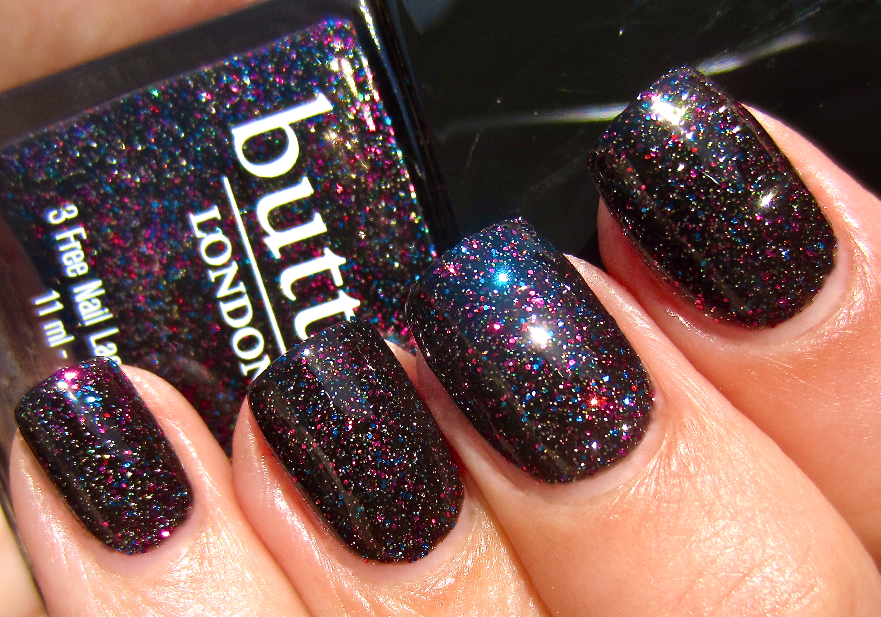 The Black Knight swatch (sunlight 2)