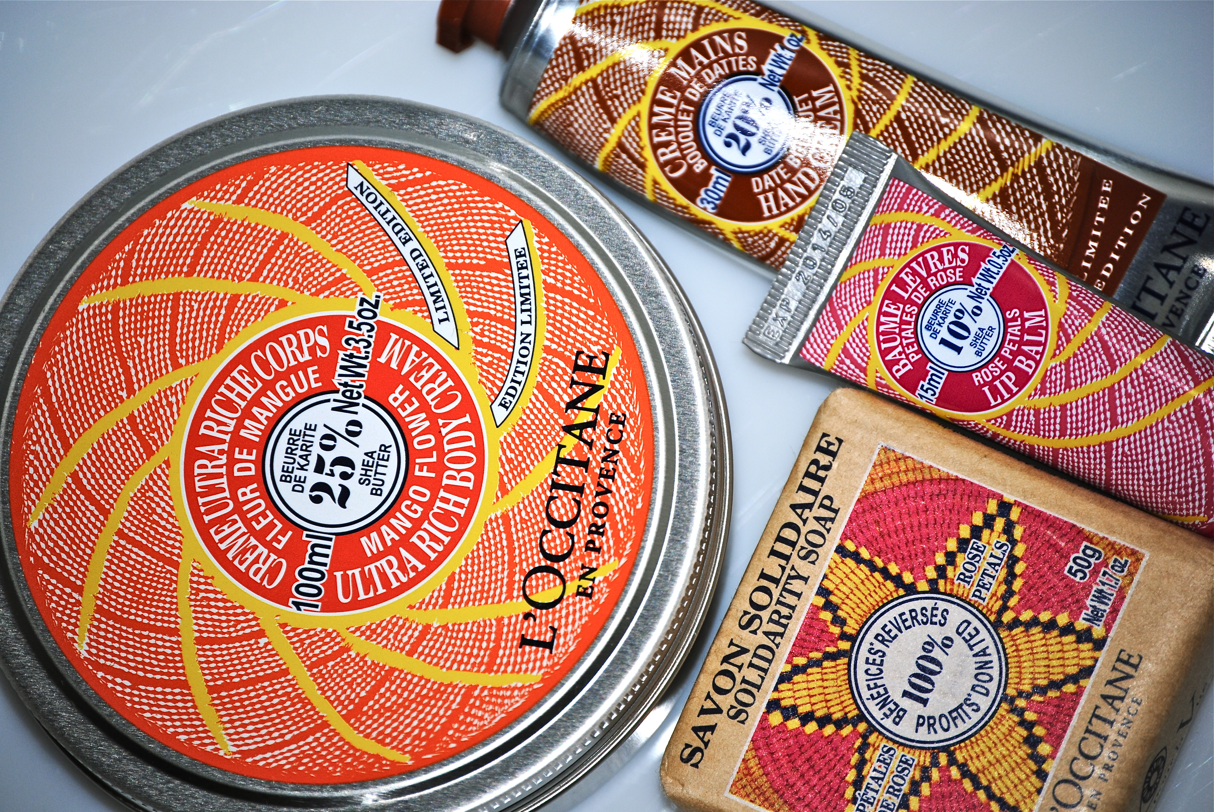 Shea Butter Fortune Flowers collection