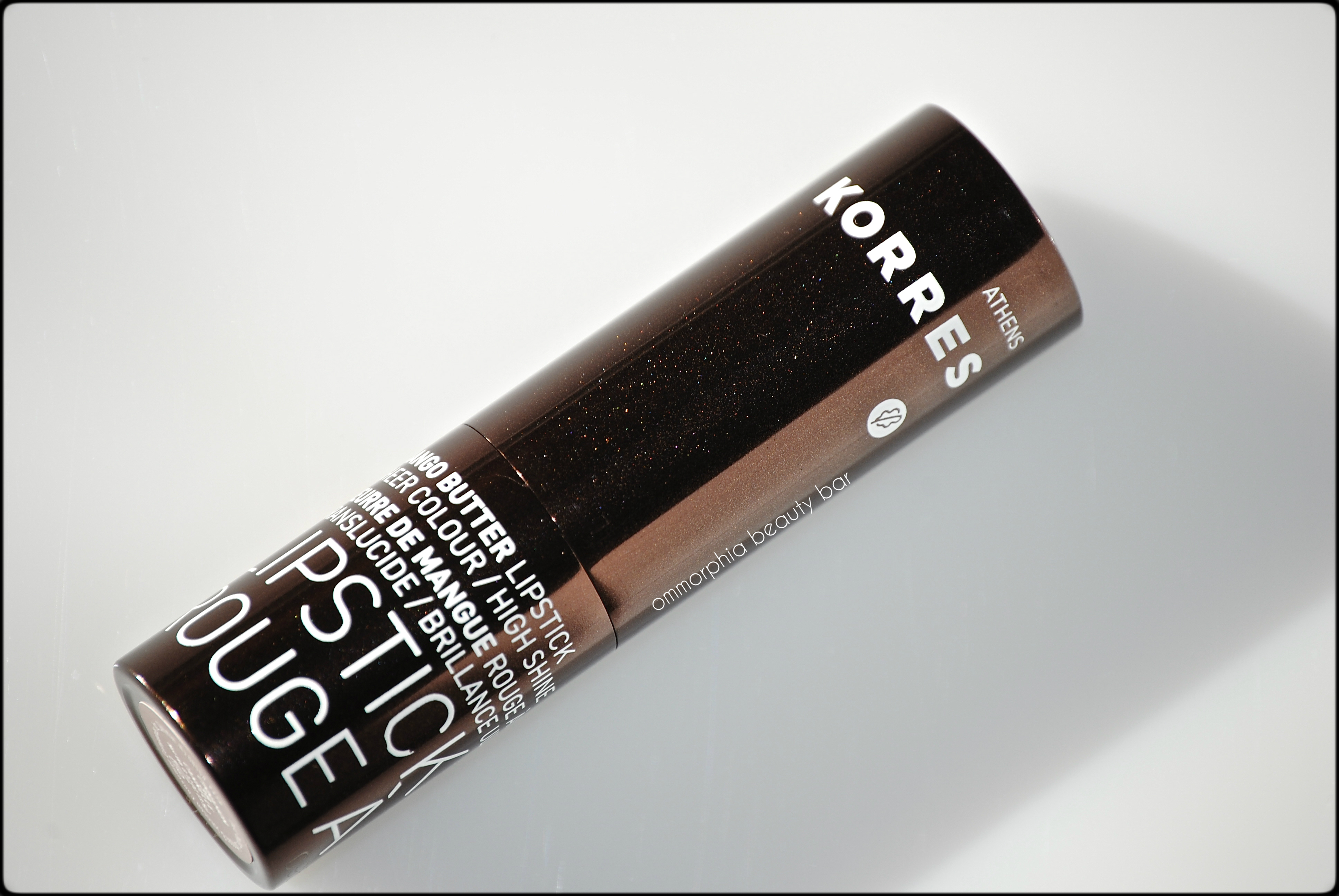 Korres Cinnamon Lipstick (closer)