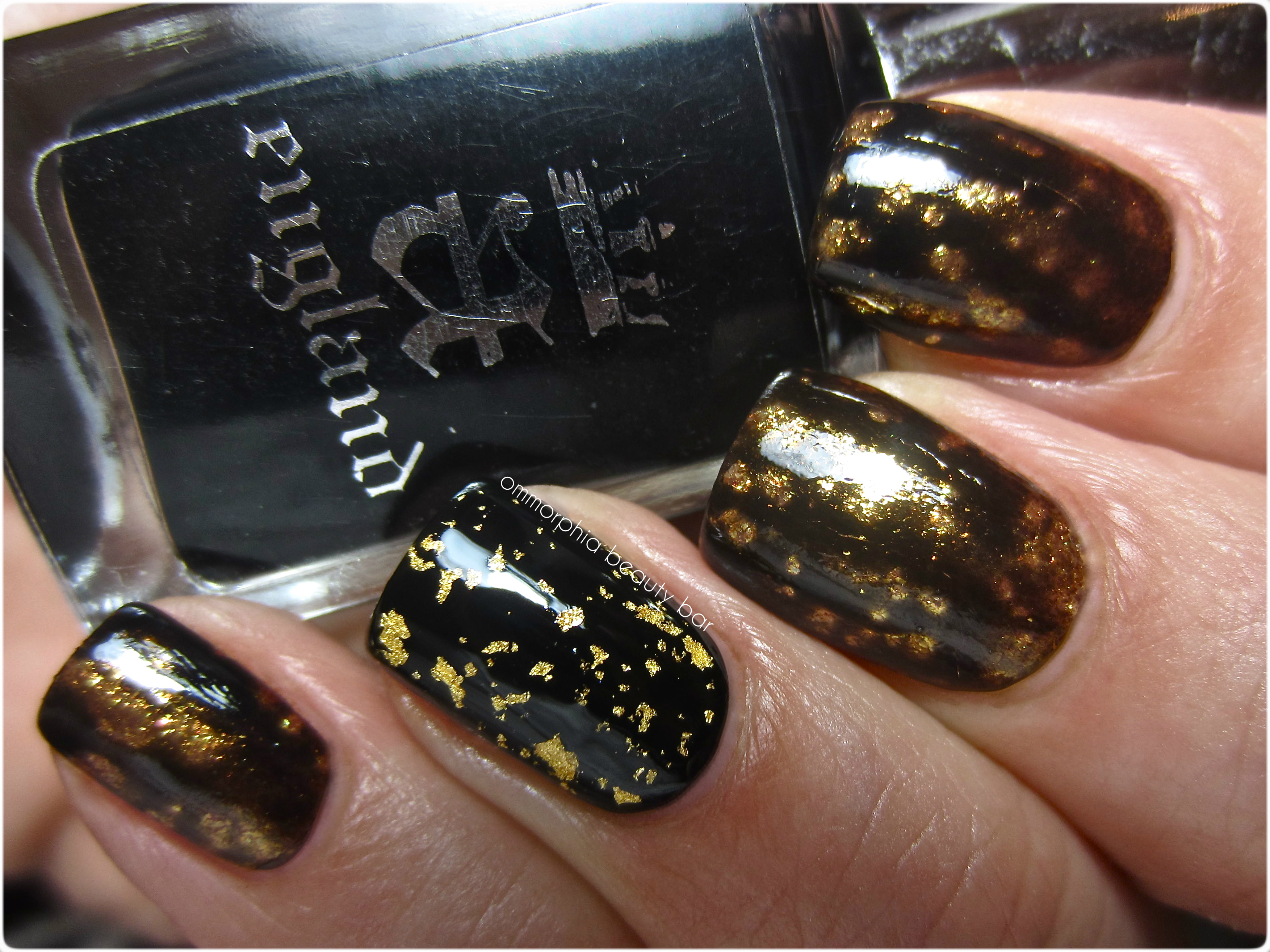 New Year mani swatch