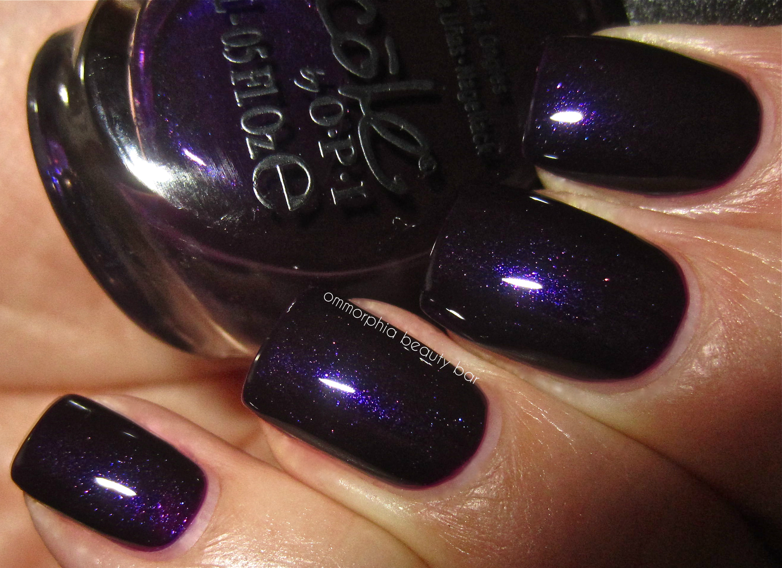 NOPI Plum to your Senses! swatch flash