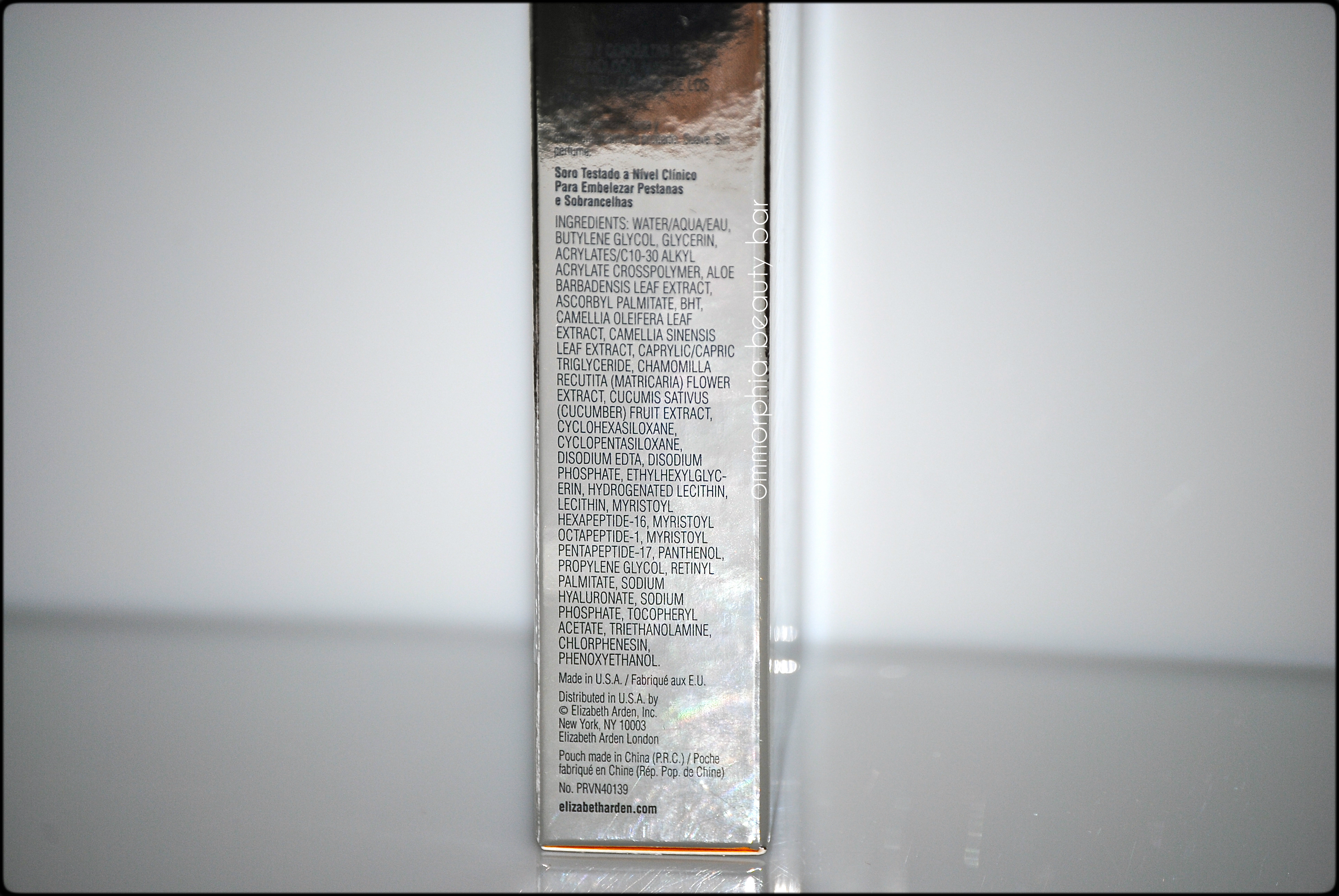 Prevage Clinical Lash ingredients