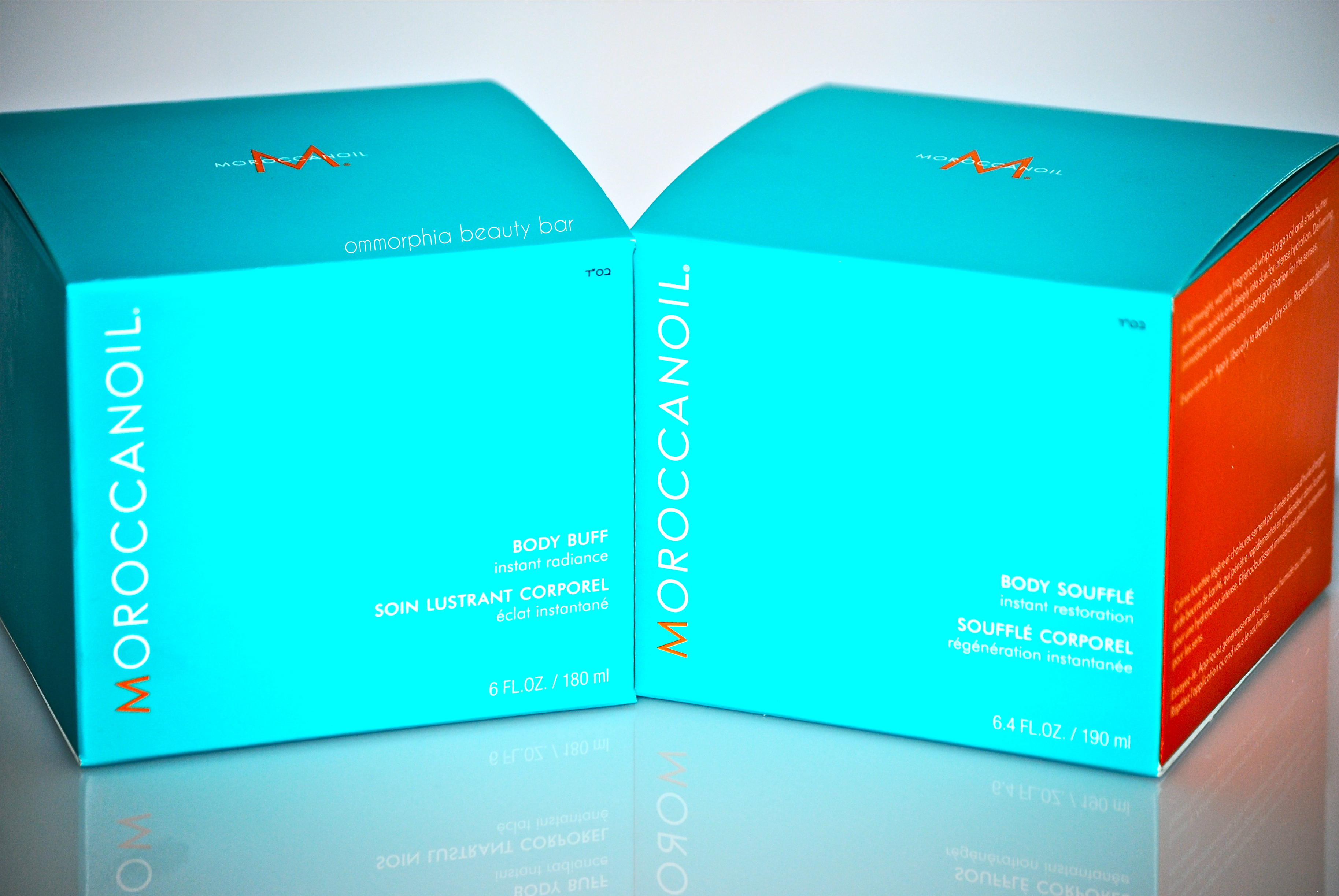 Moroccanoil Body Buff & Soufflé boxed