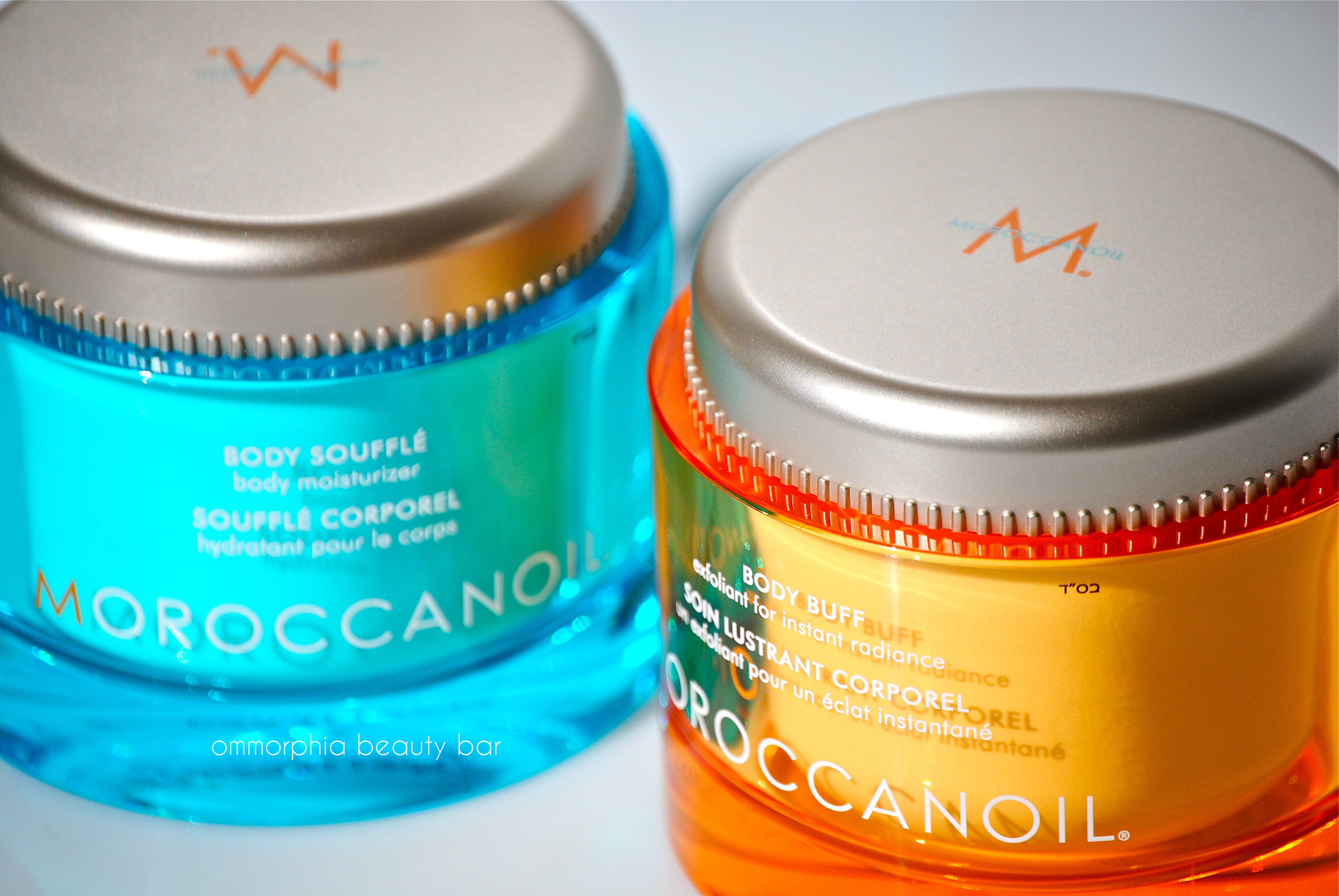 Moroccanoil Body Buff & Soufflé closer