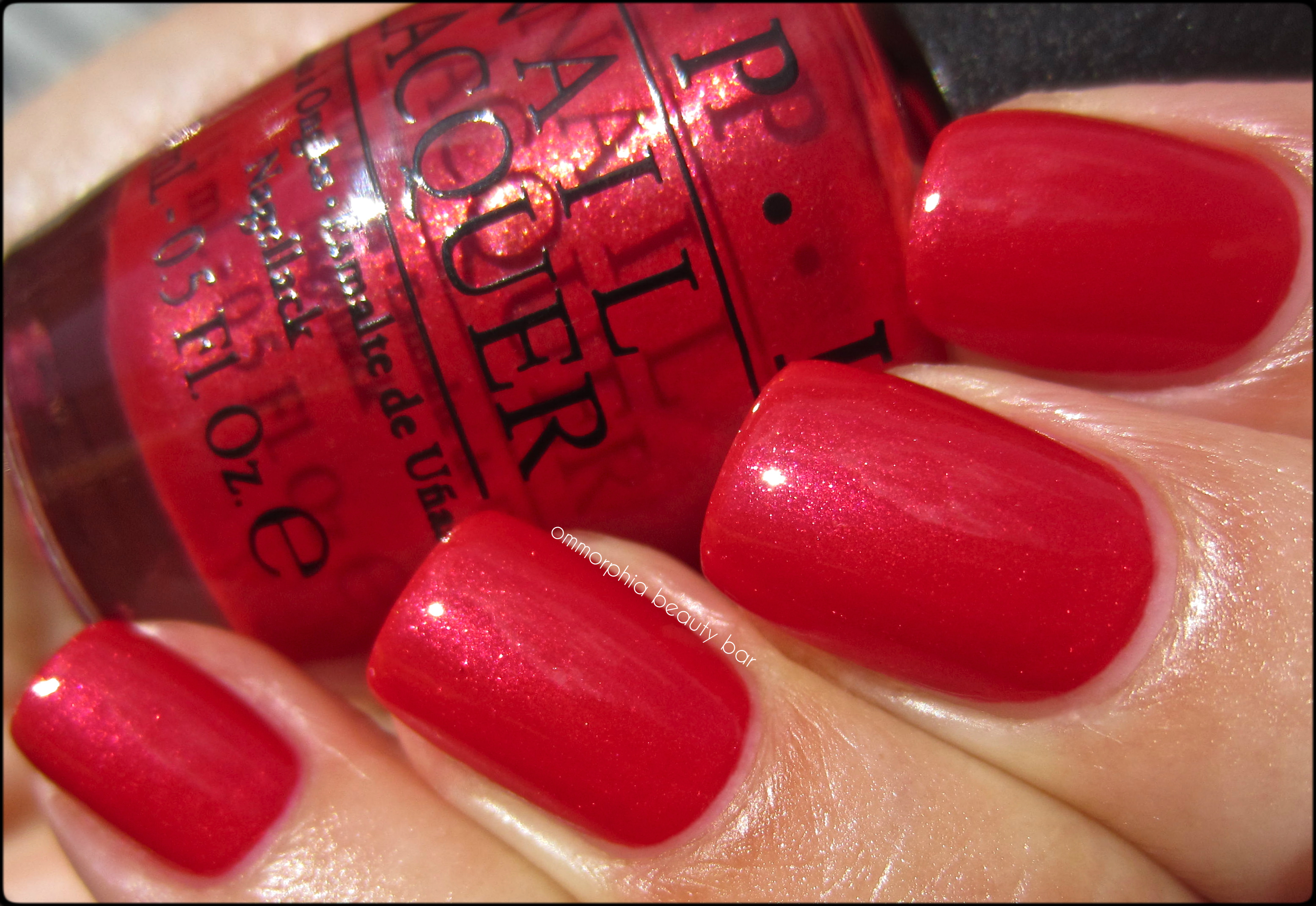 OPI Innie Minnie Mightie Bow swatch